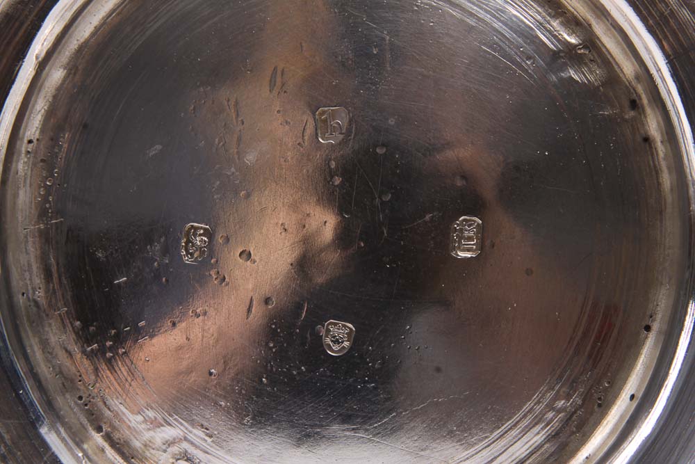 Antique George III Sterling Silver Armorial Pitcher