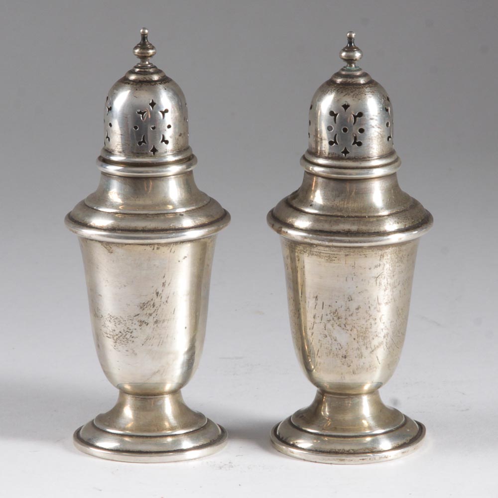 Gorham Sterling Silver Salt and Pepper Shakers