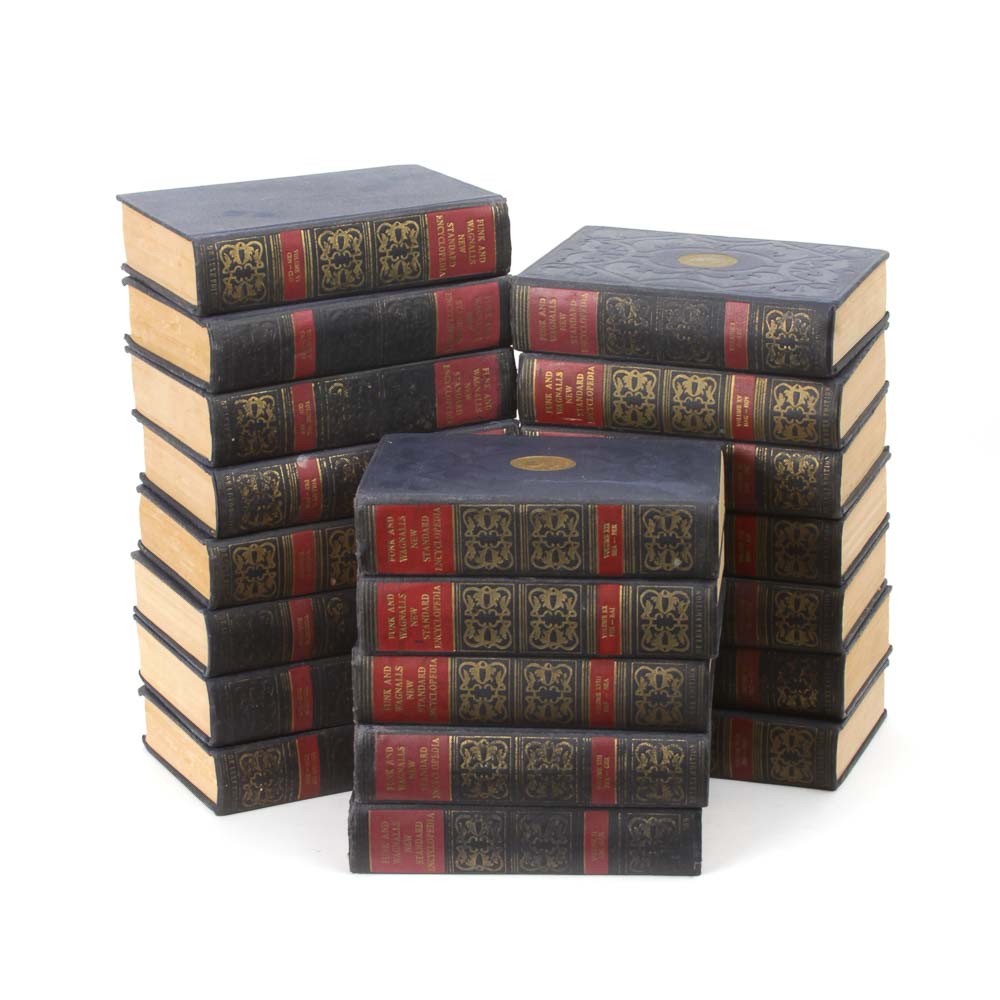 Vintage Set of Funk and Wagnalls "New Standard Encyclopedia"