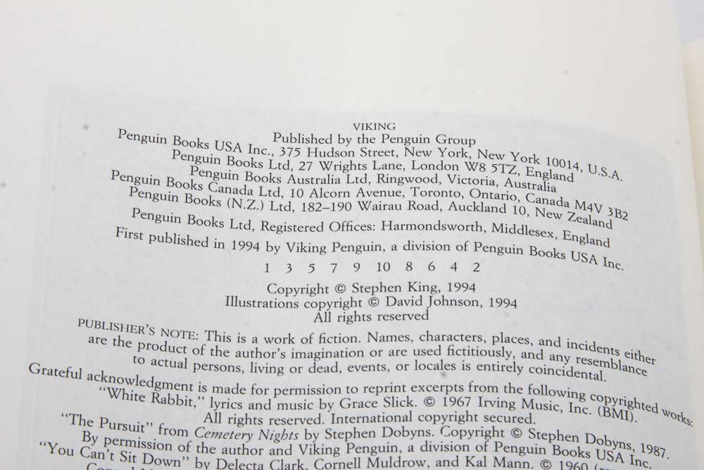 Collection of Stephen King Novels