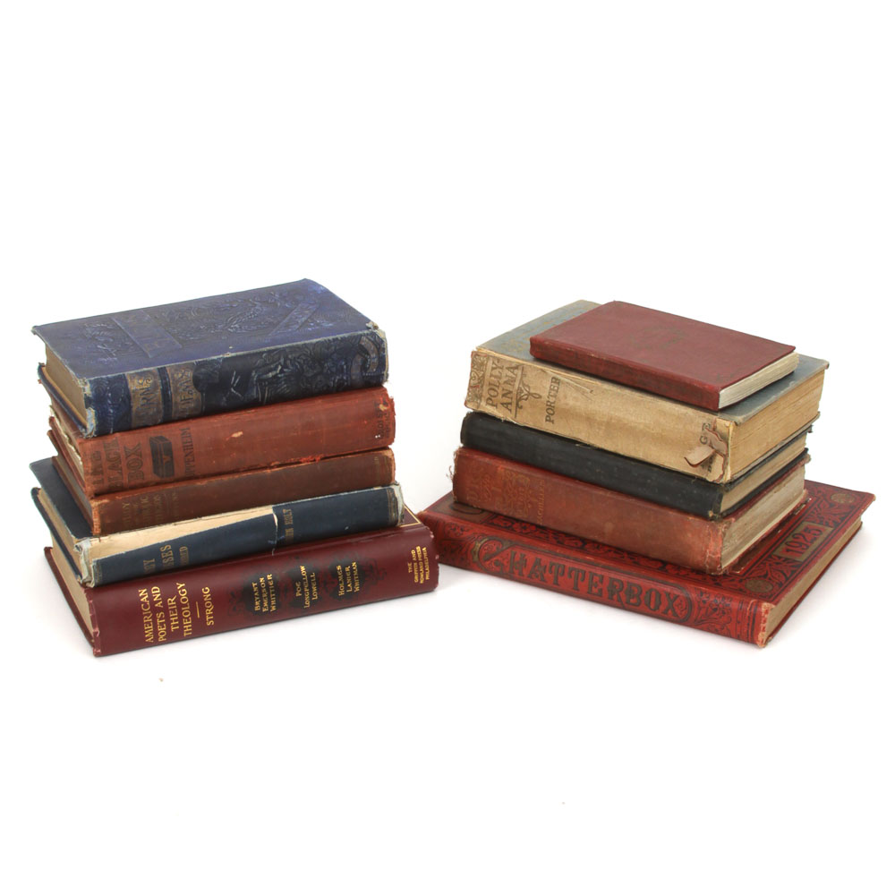 Collection of Antique Books