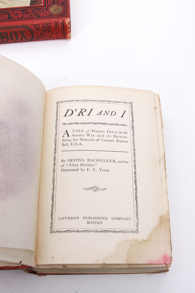 Collection of Antique Books