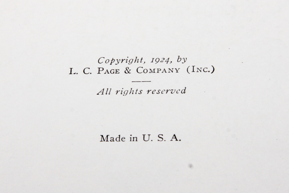 Collection of Antique Books