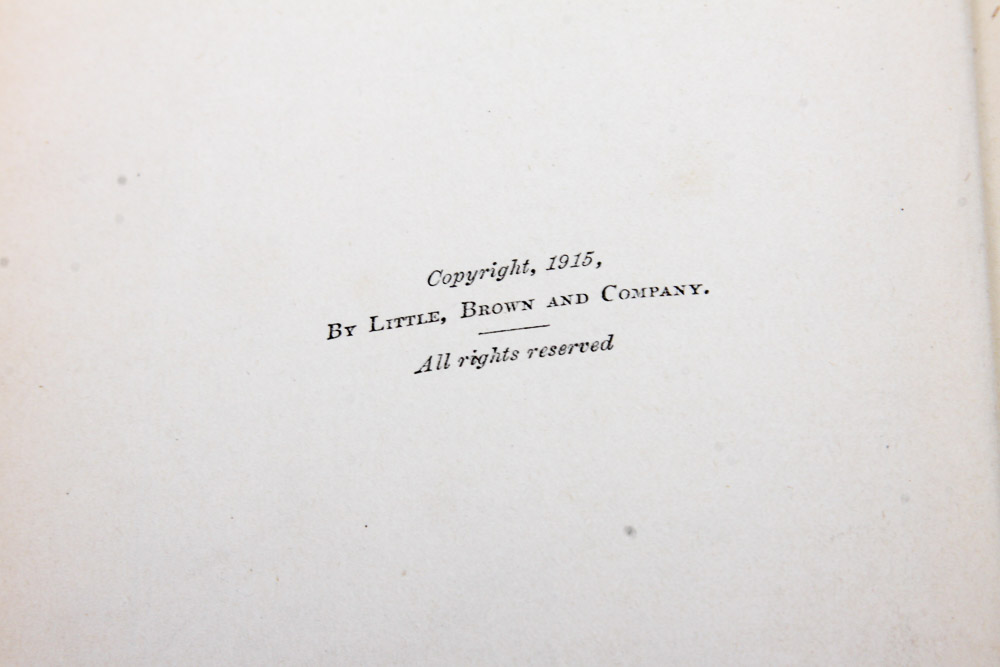 Collection of Antique Books