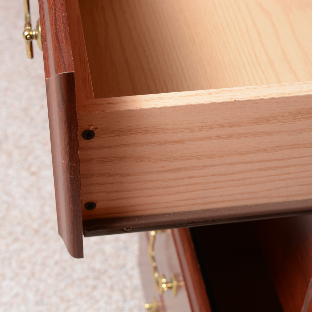 Cherry Wood Office Desk and Chair