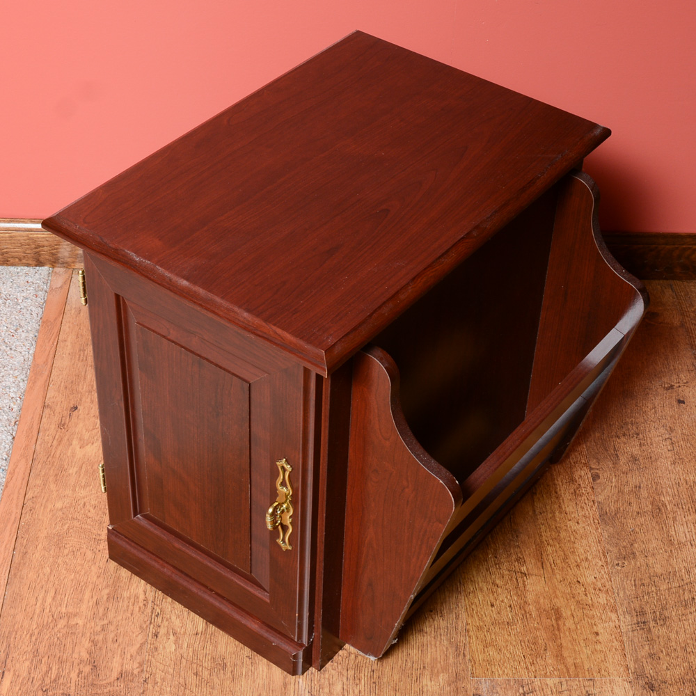 Cherry Wood Office Desk and Chair