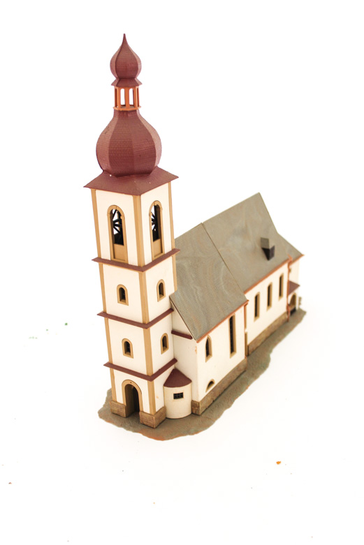 Collection of Vollmer Model Buildings