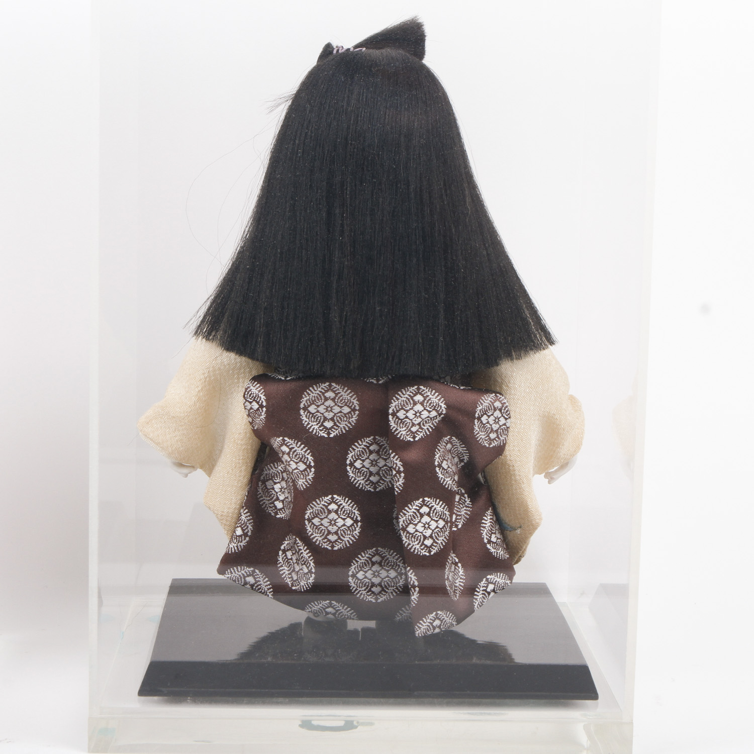 Japanese Dolls in Display Cases