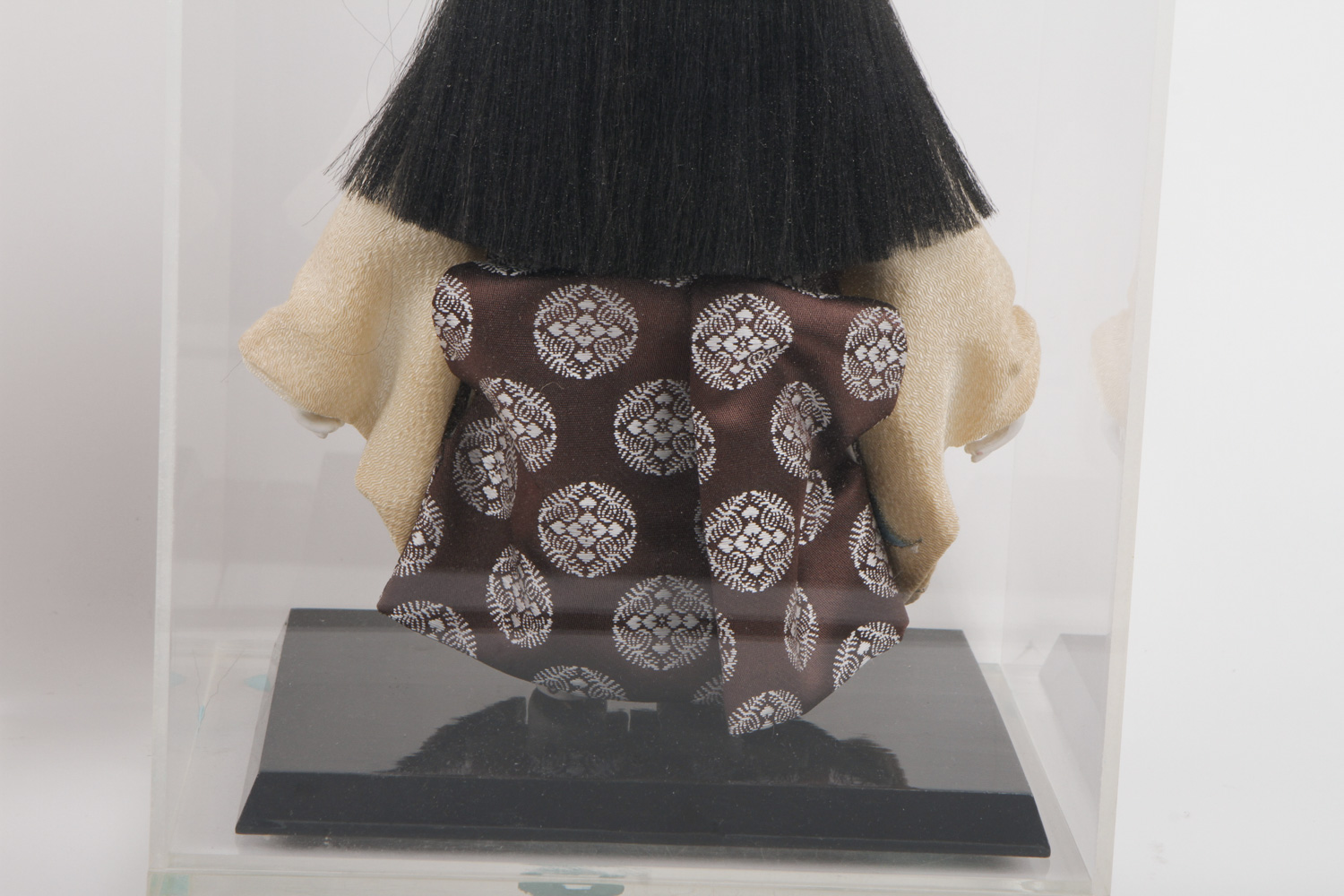 Japanese Dolls in Display Cases