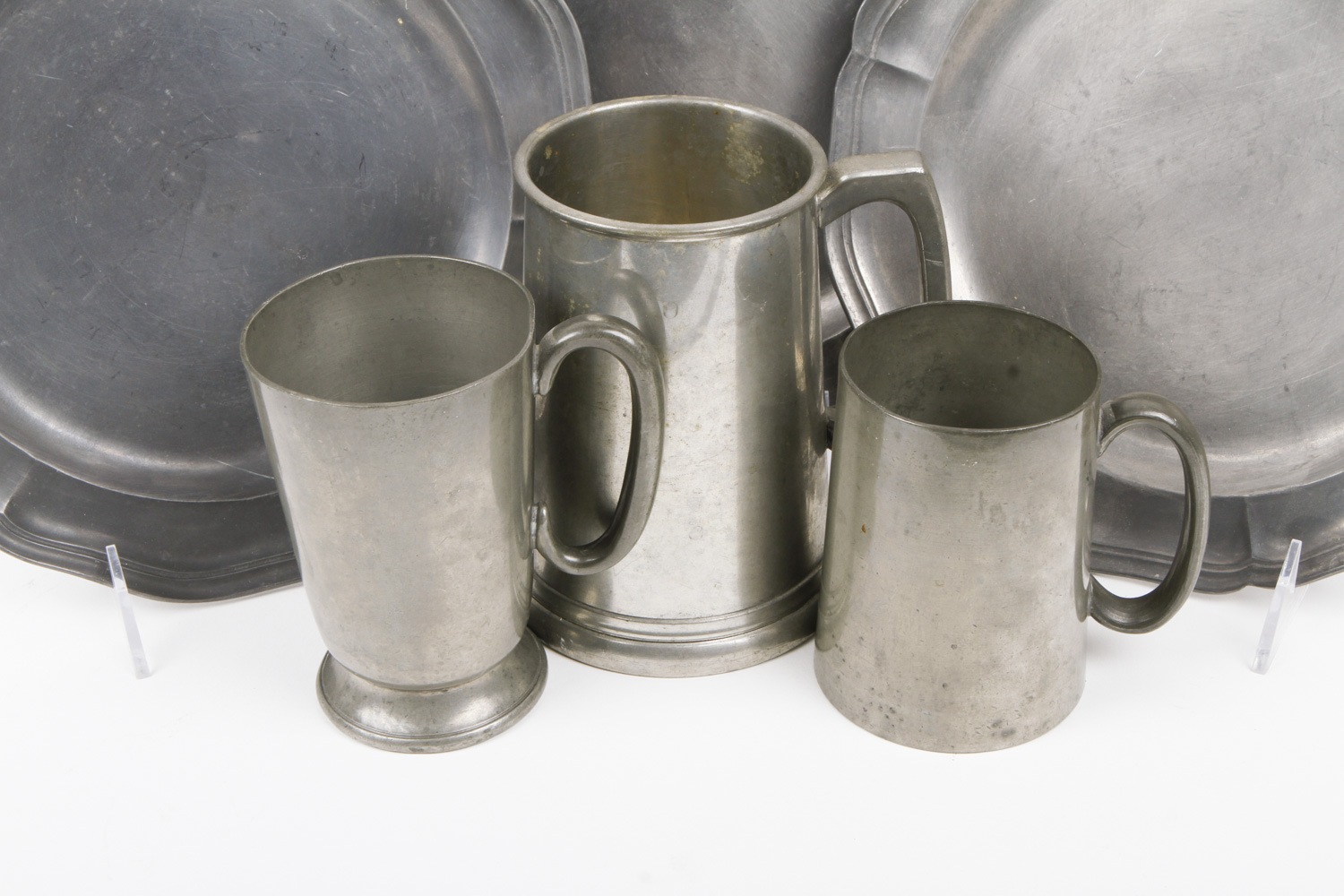 Collection of Pewter Tableware