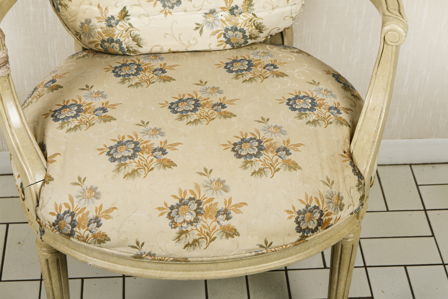 Louis XVI Style Accent Chair