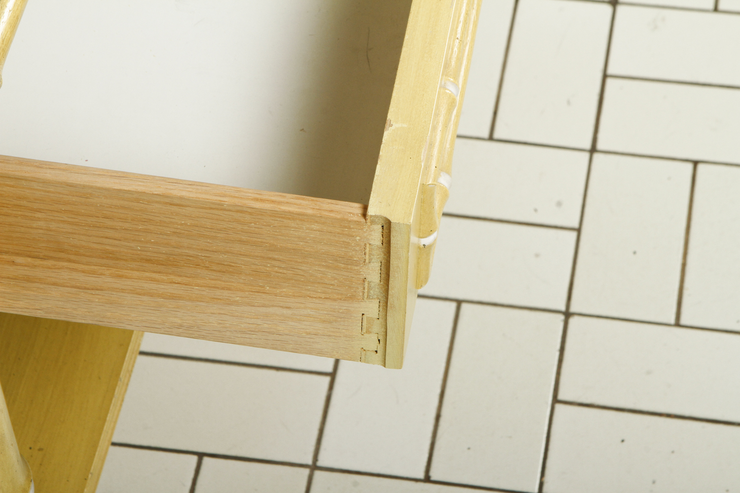 Vintage Rattan Accent Table