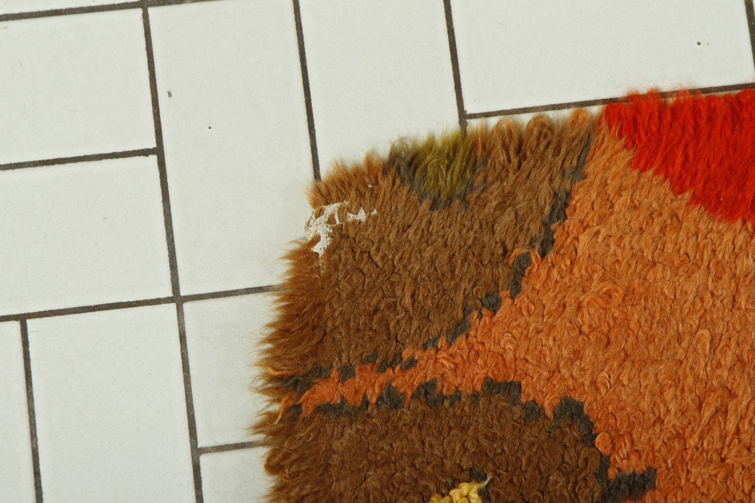 Cynthia Sargent Hooked "Bartok" Shag Rug