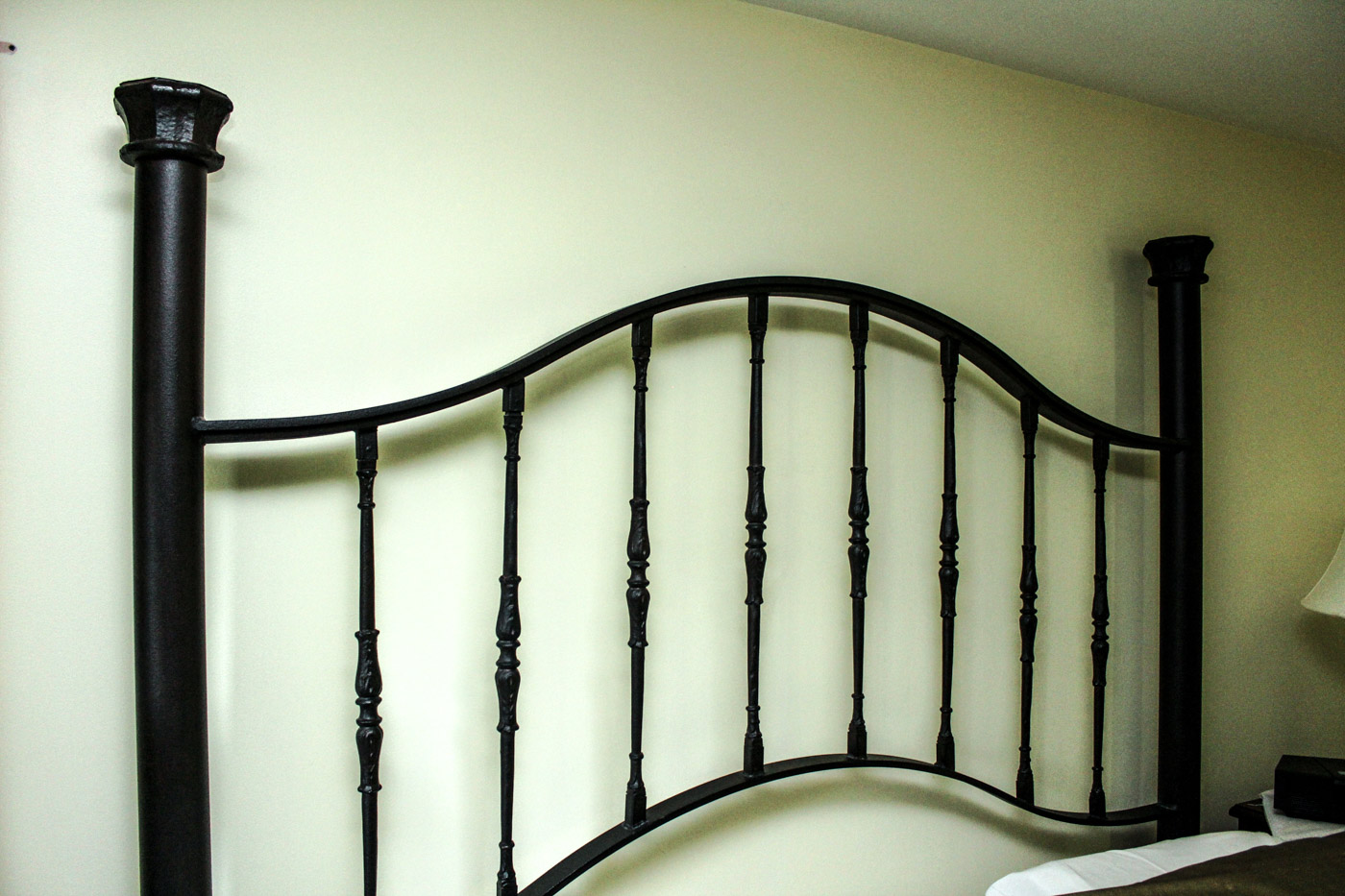 Cast Iron California King Canopy Bed Frame