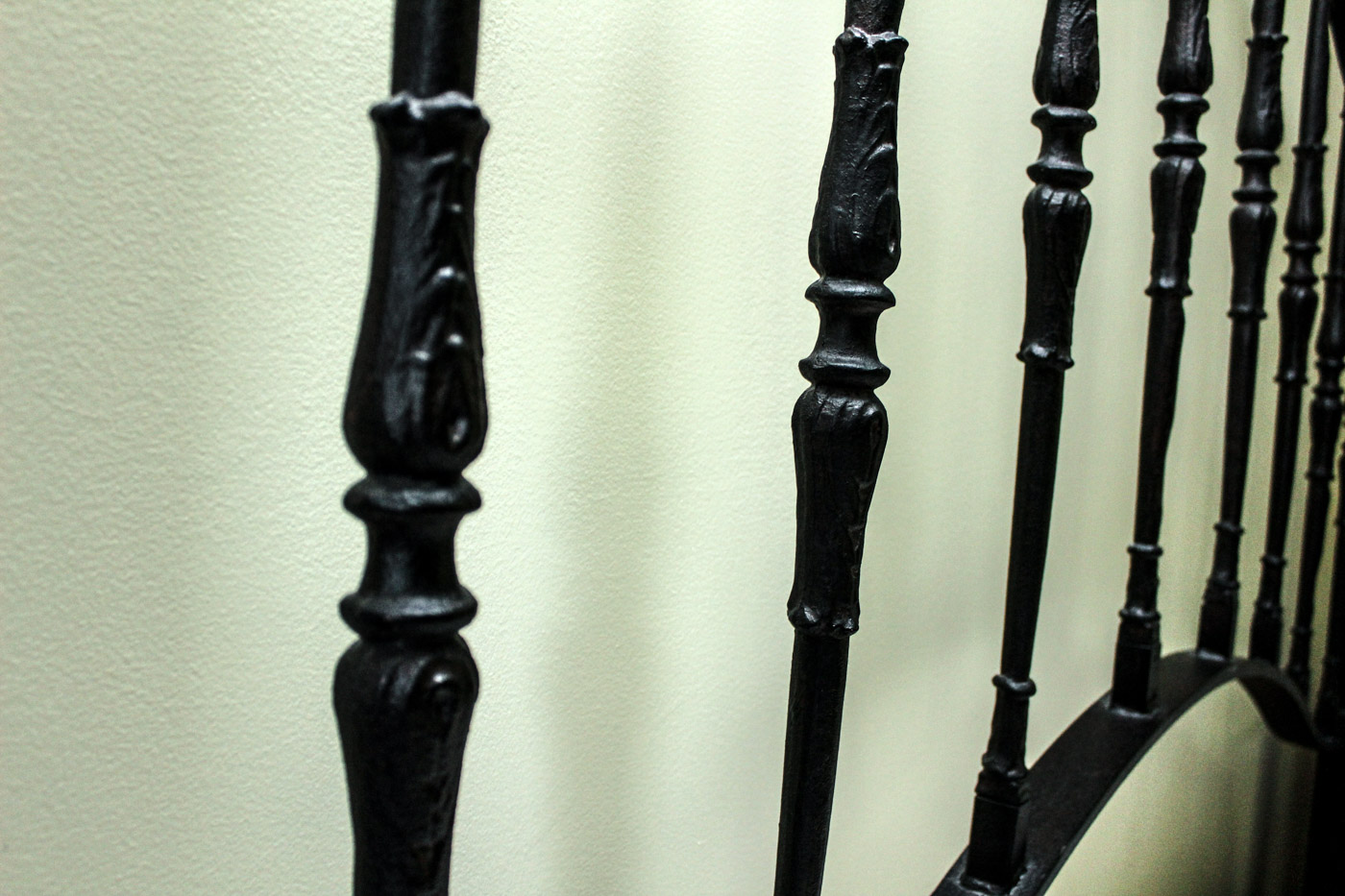 Cast Iron California King Canopy Bed Frame