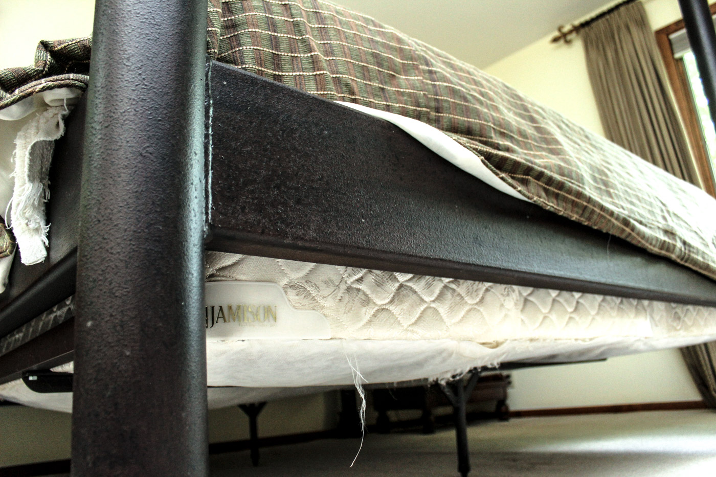 Cast Iron California King Canopy Bed Frame