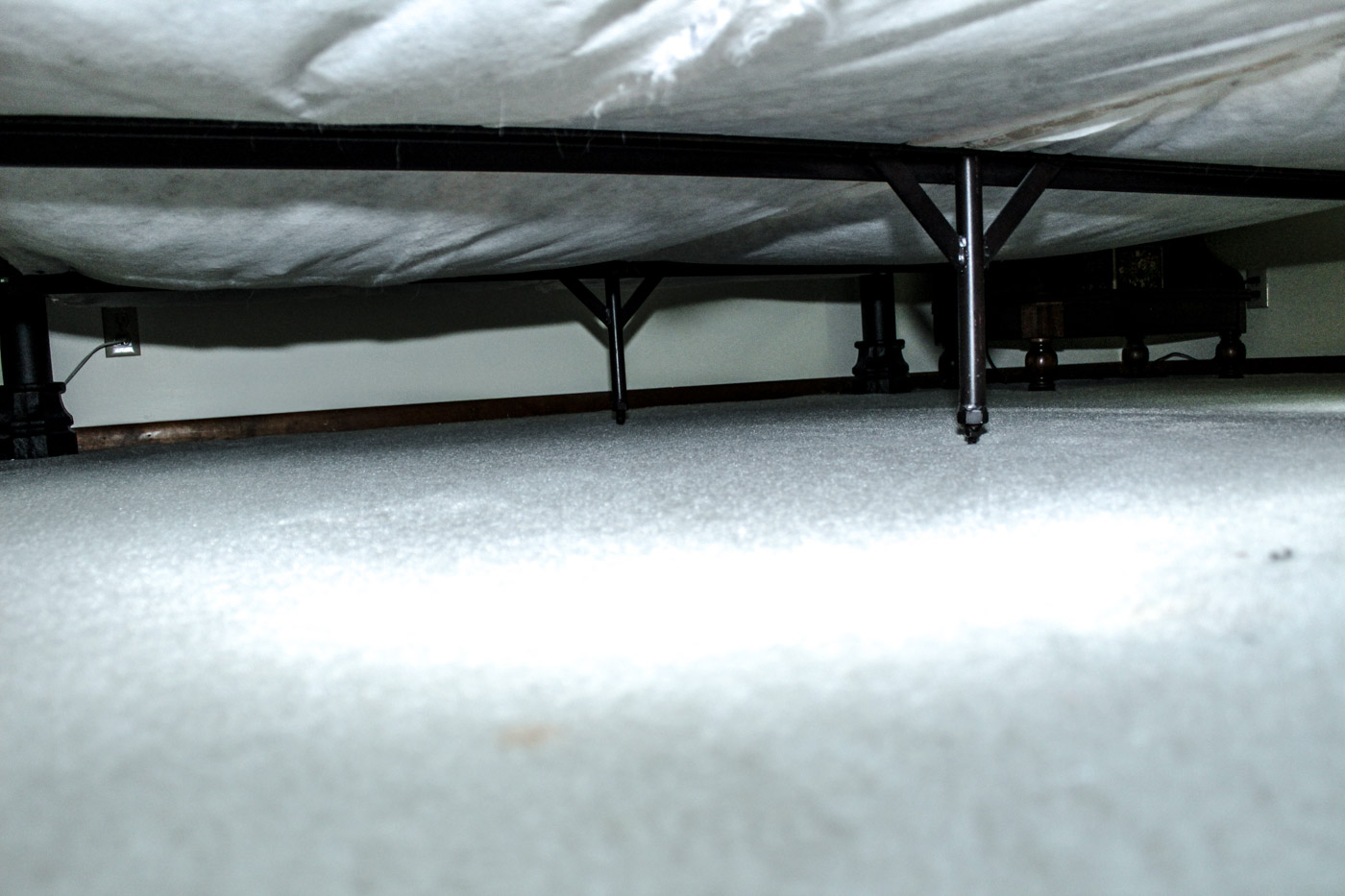 Cast Iron California King Canopy Bed Frame