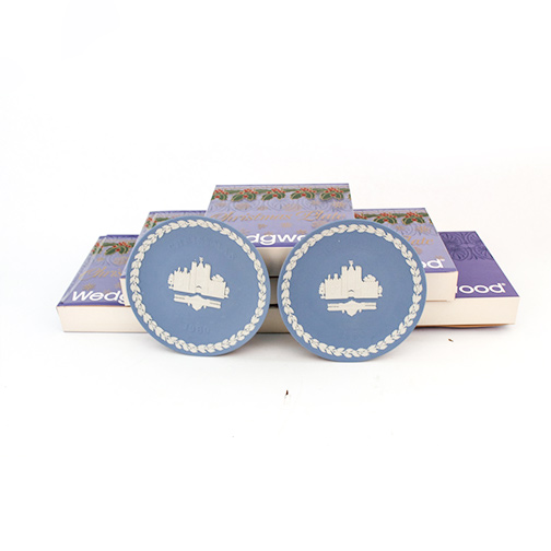 Collection of Wedgwood "Christmas Plates"