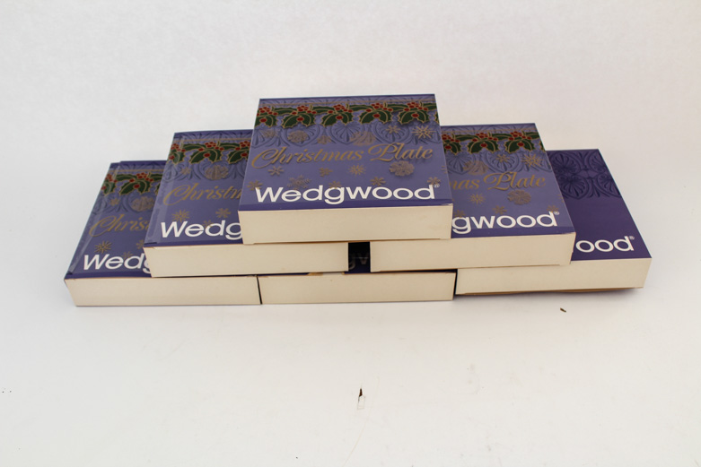 Collection of Wedgwood "Christmas Plates"