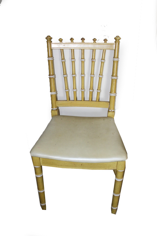 Vintage Rattan Desk With Chair