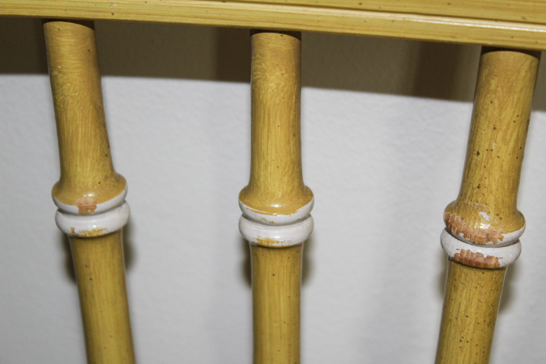 Vintage Rattan Desk With Chair