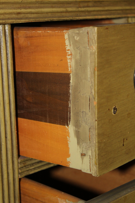 Vintage Singer Sewing Table With Built-in Sewing Machine