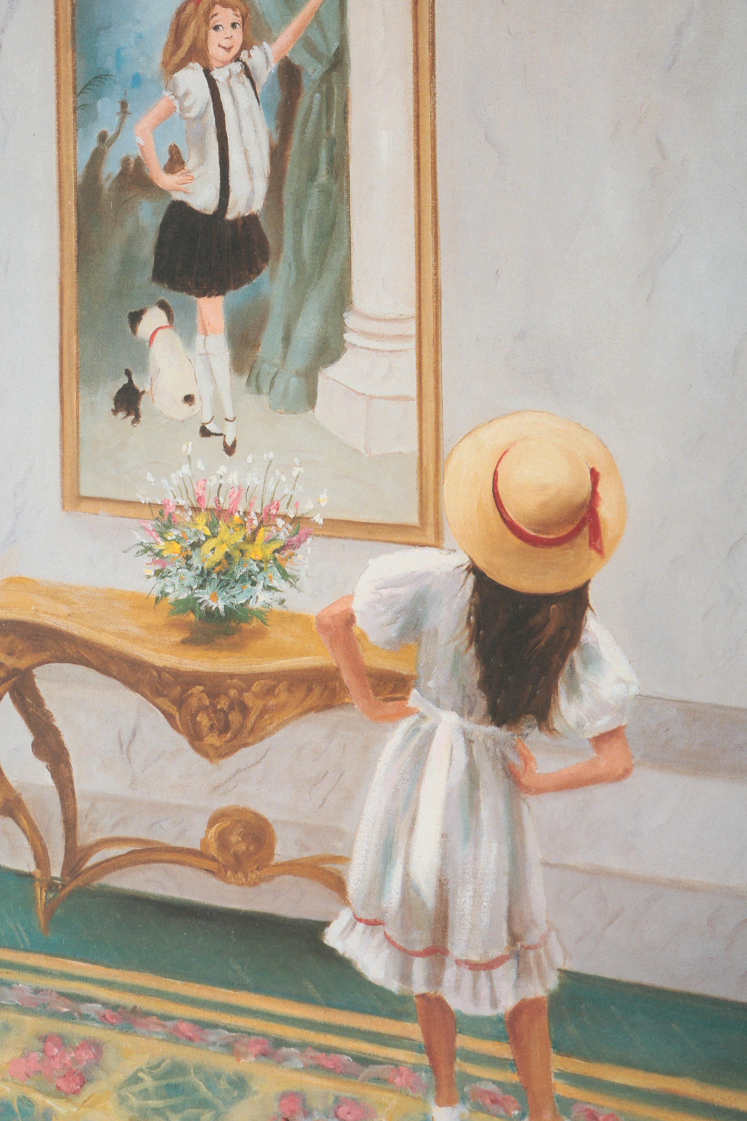 Alex Schloss Artist's Proof Offset Lithograph "Eloise at the Plaza"