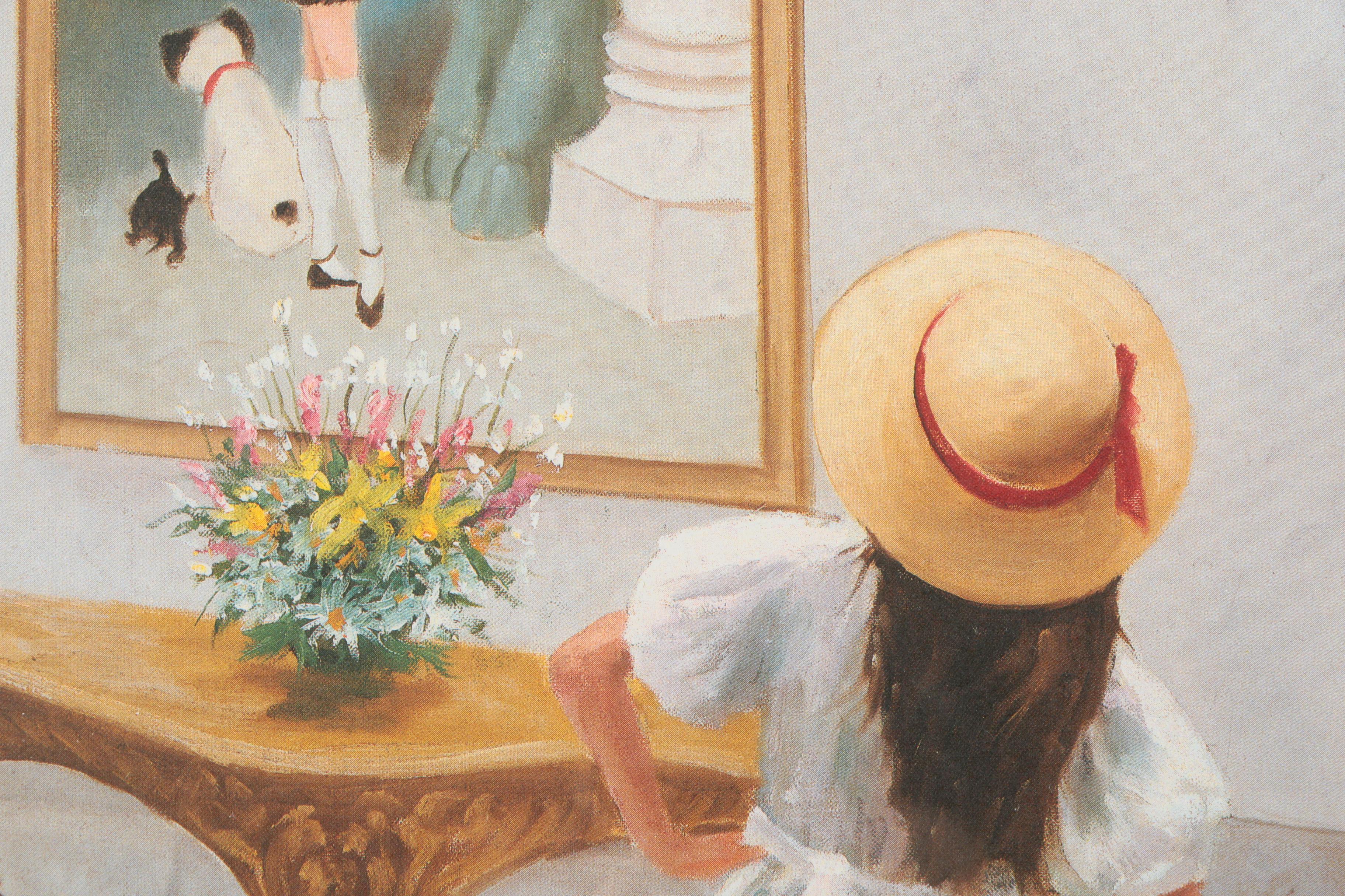 Alex Schloss Artist's Proof Offset Lithograph "Eloise at the Plaza"