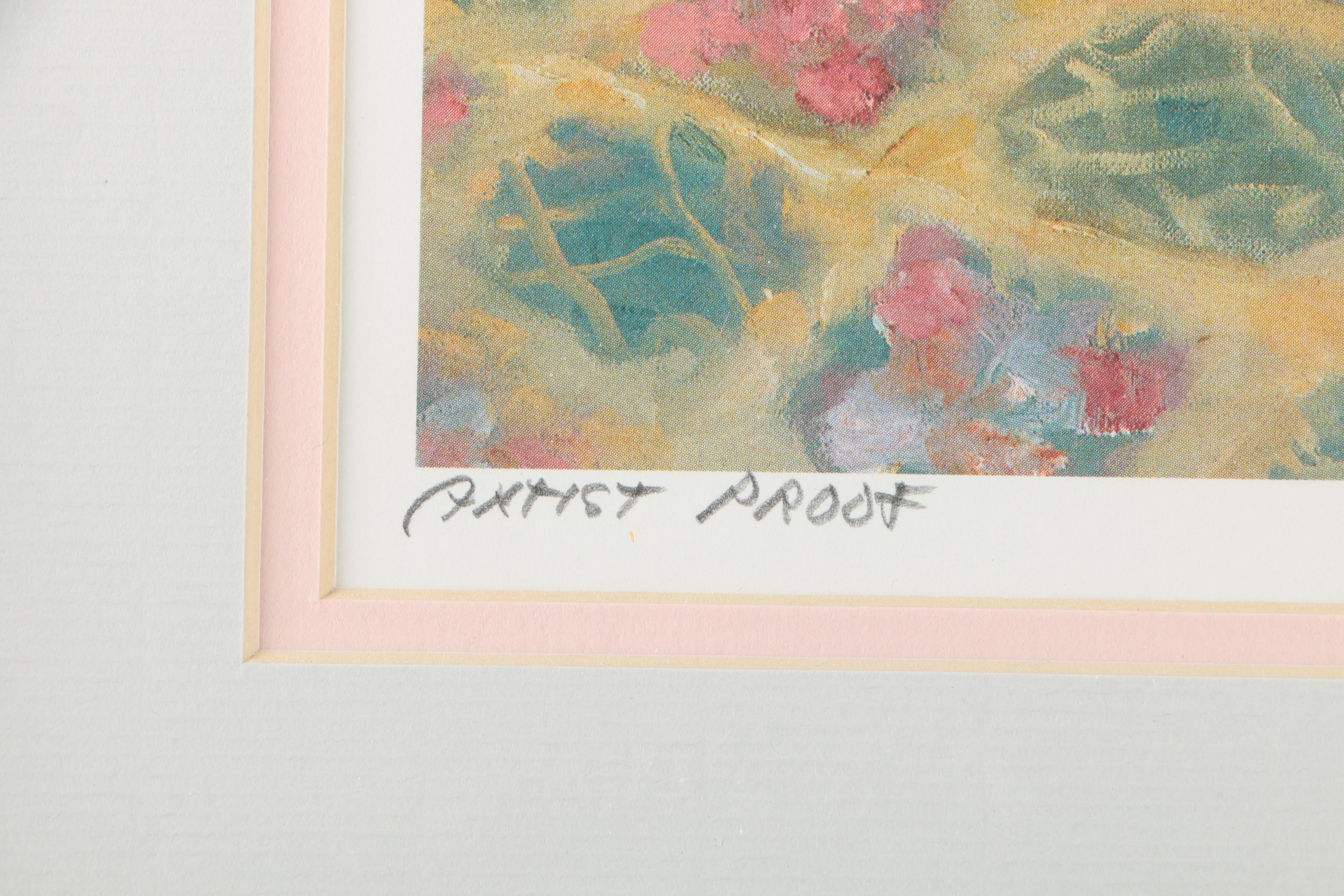 Alex Schloss Artist's Proof Offset Lithograph "Eloise at the Plaza"