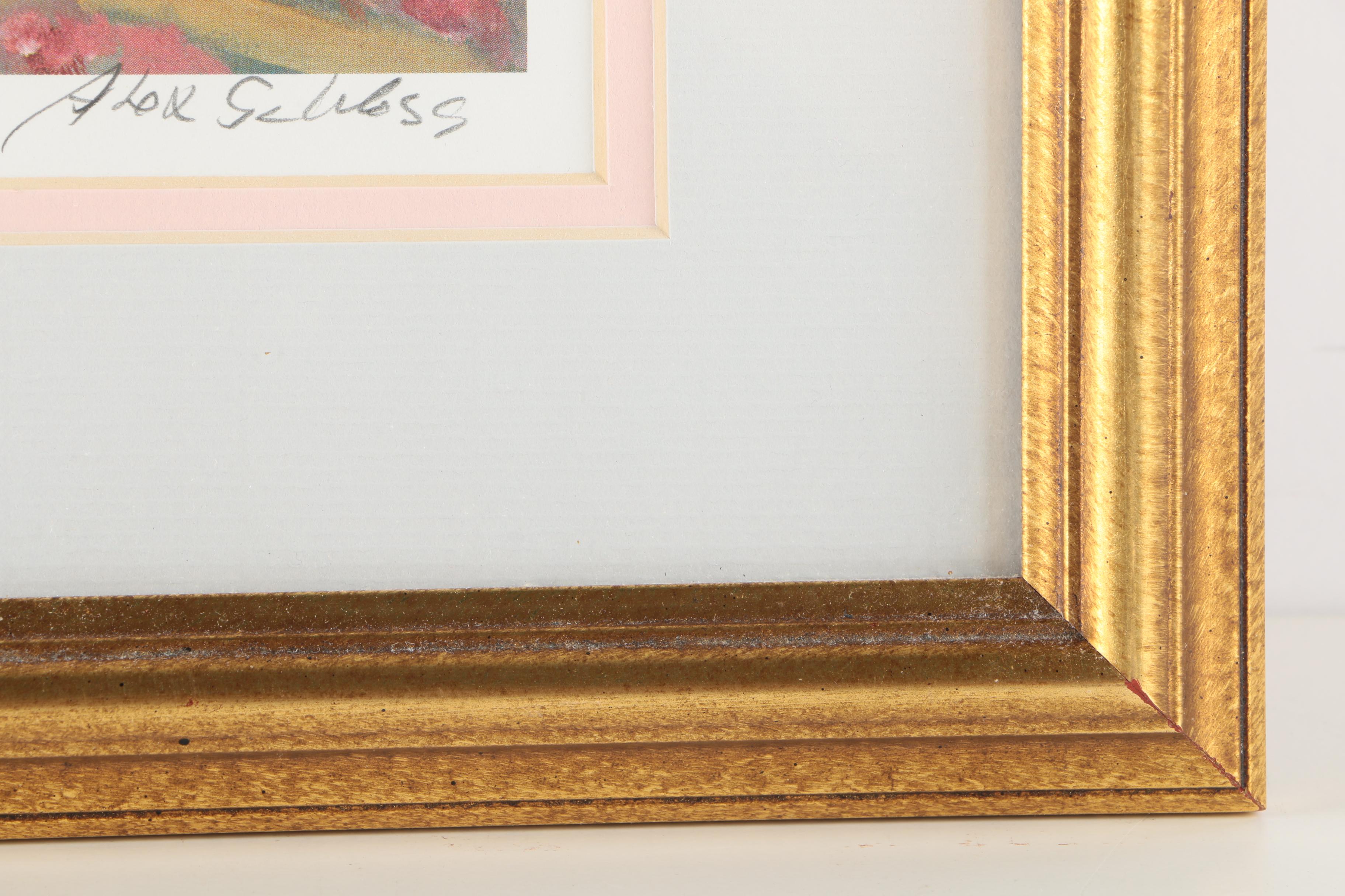 Alex Schloss Artist's Proof Offset Lithograph "Eloise at the Plaza"