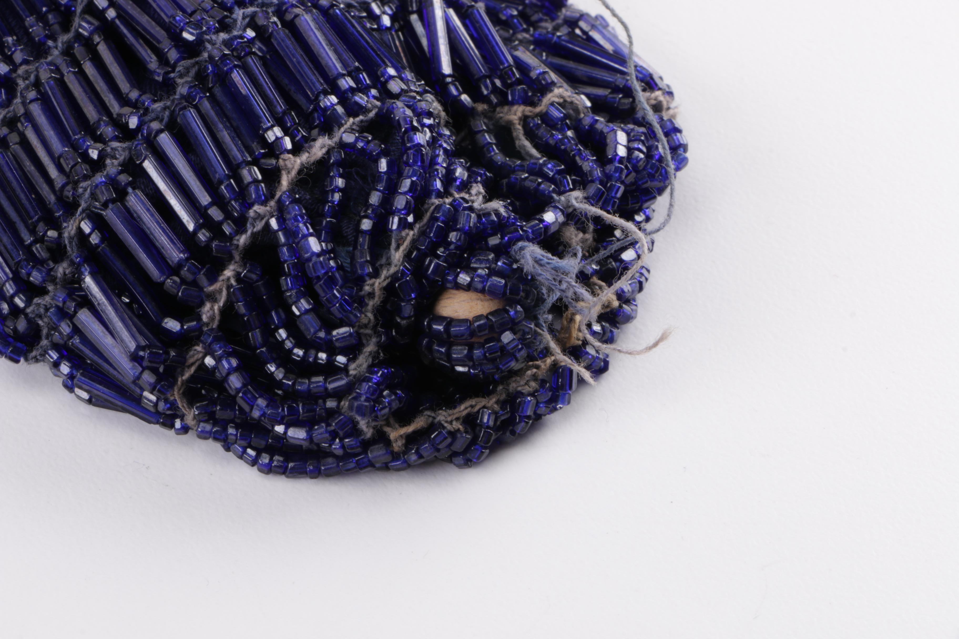 Vintage Beaded Bags and a Crocheted Bag With Shells