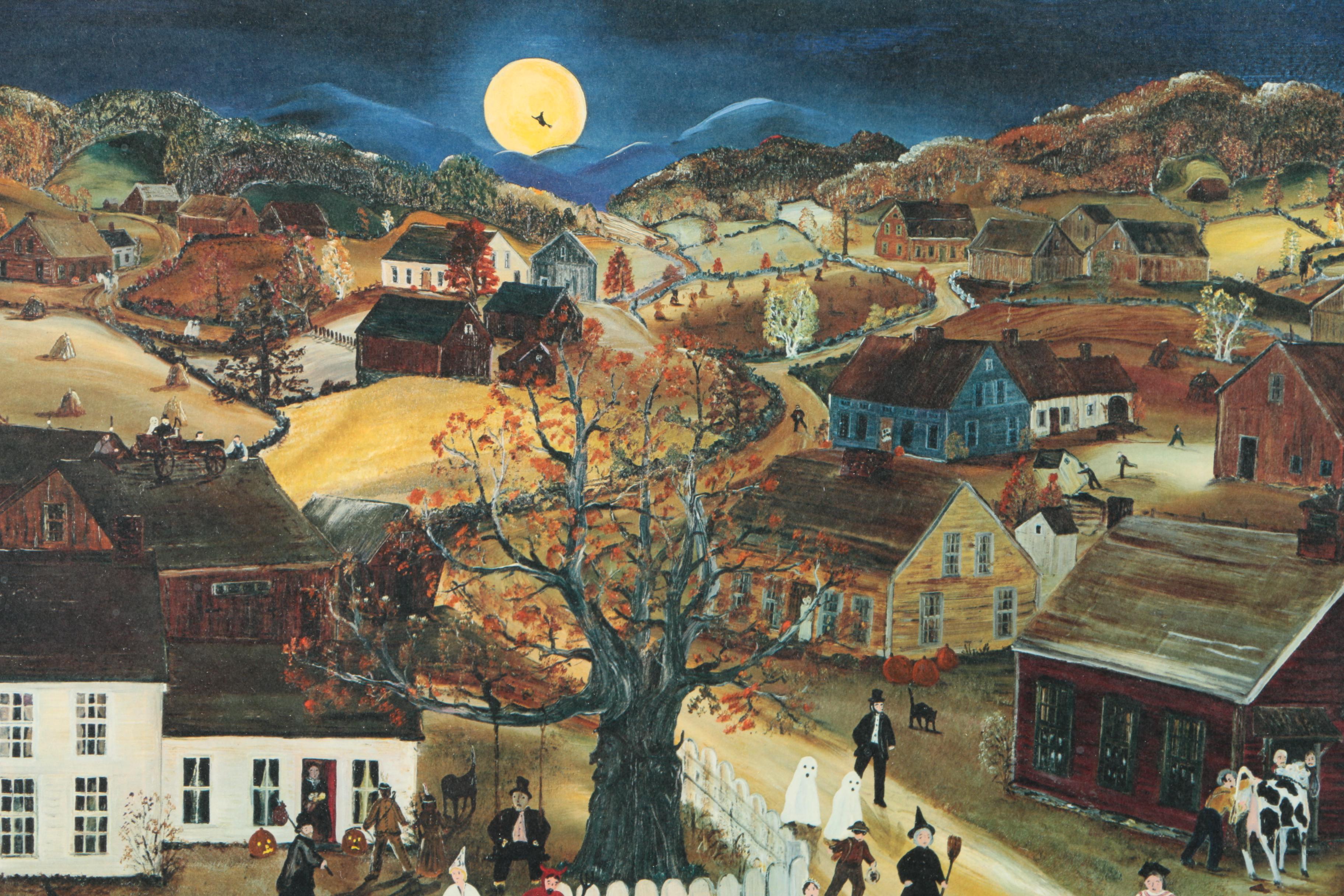 Will Moses Limited Edition Giclee "Trick Or Treat"