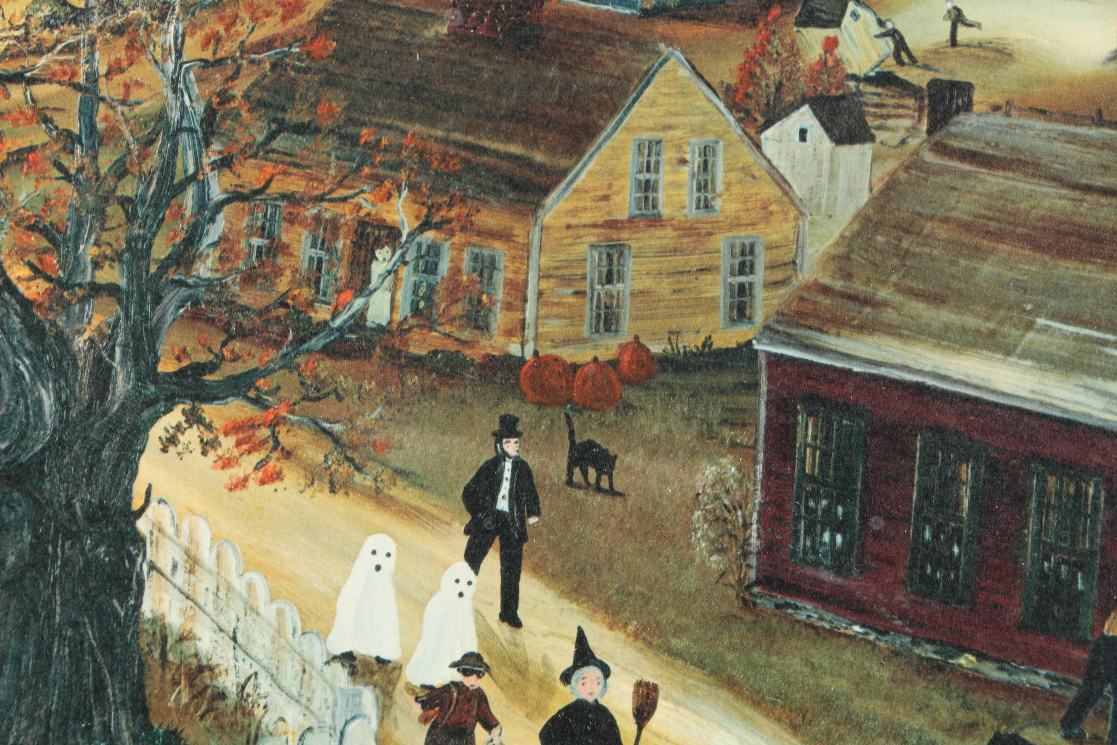 Will Moses Limited Edition Giclee "Trick Or Treat"