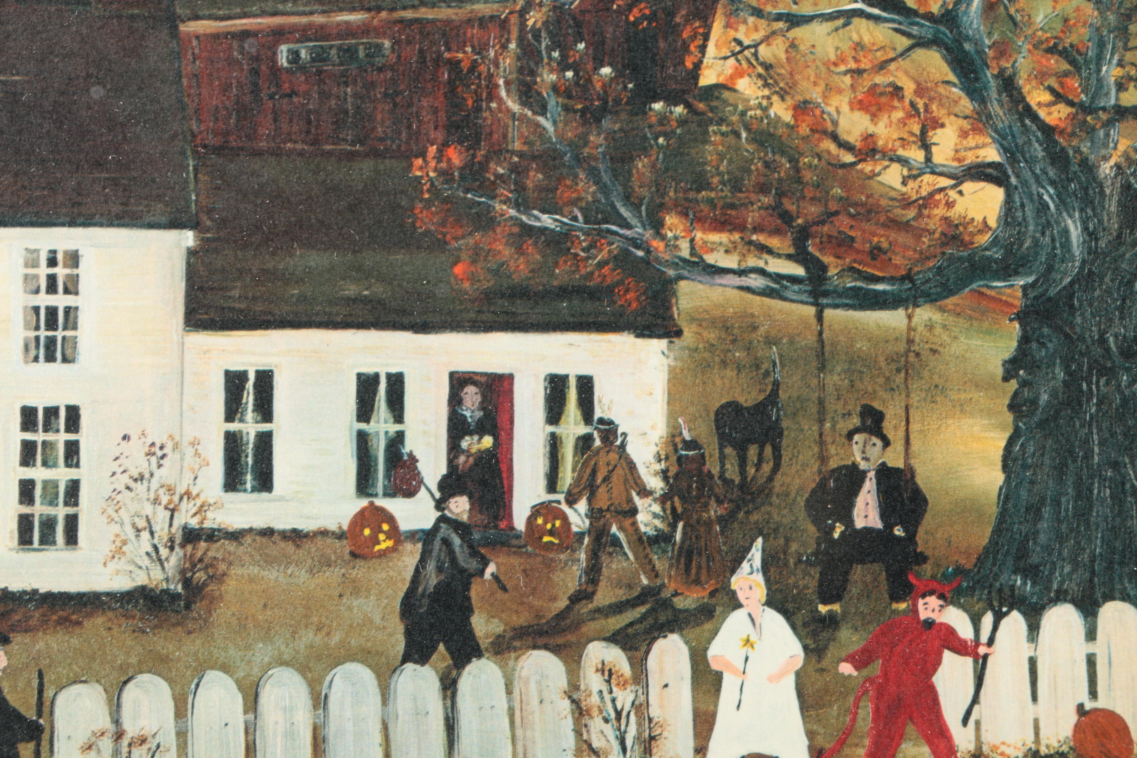 Will Moses Limited Edition Giclee "Trick Or Treat"