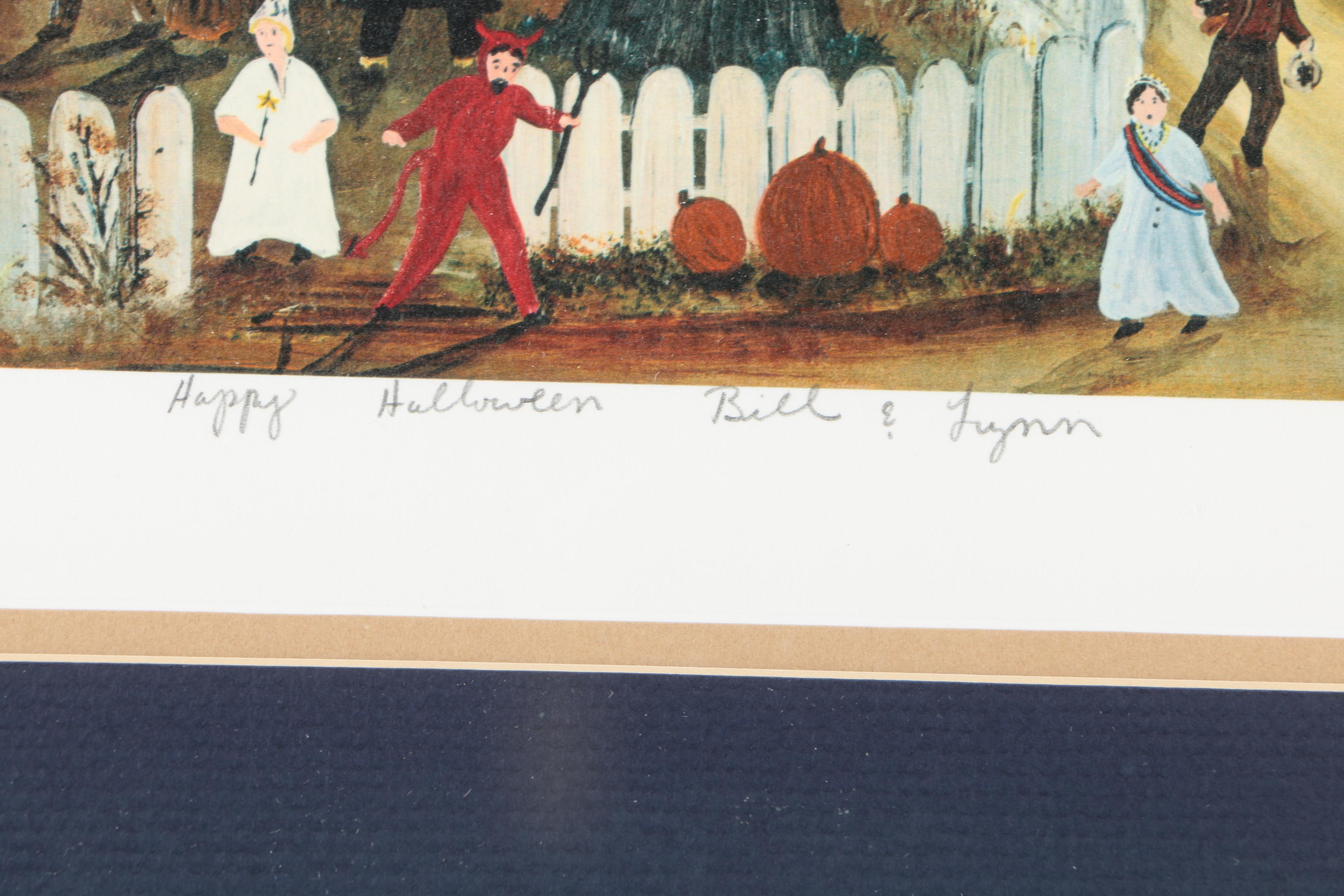 Will Moses Limited Edition Giclee "Trick Or Treat"