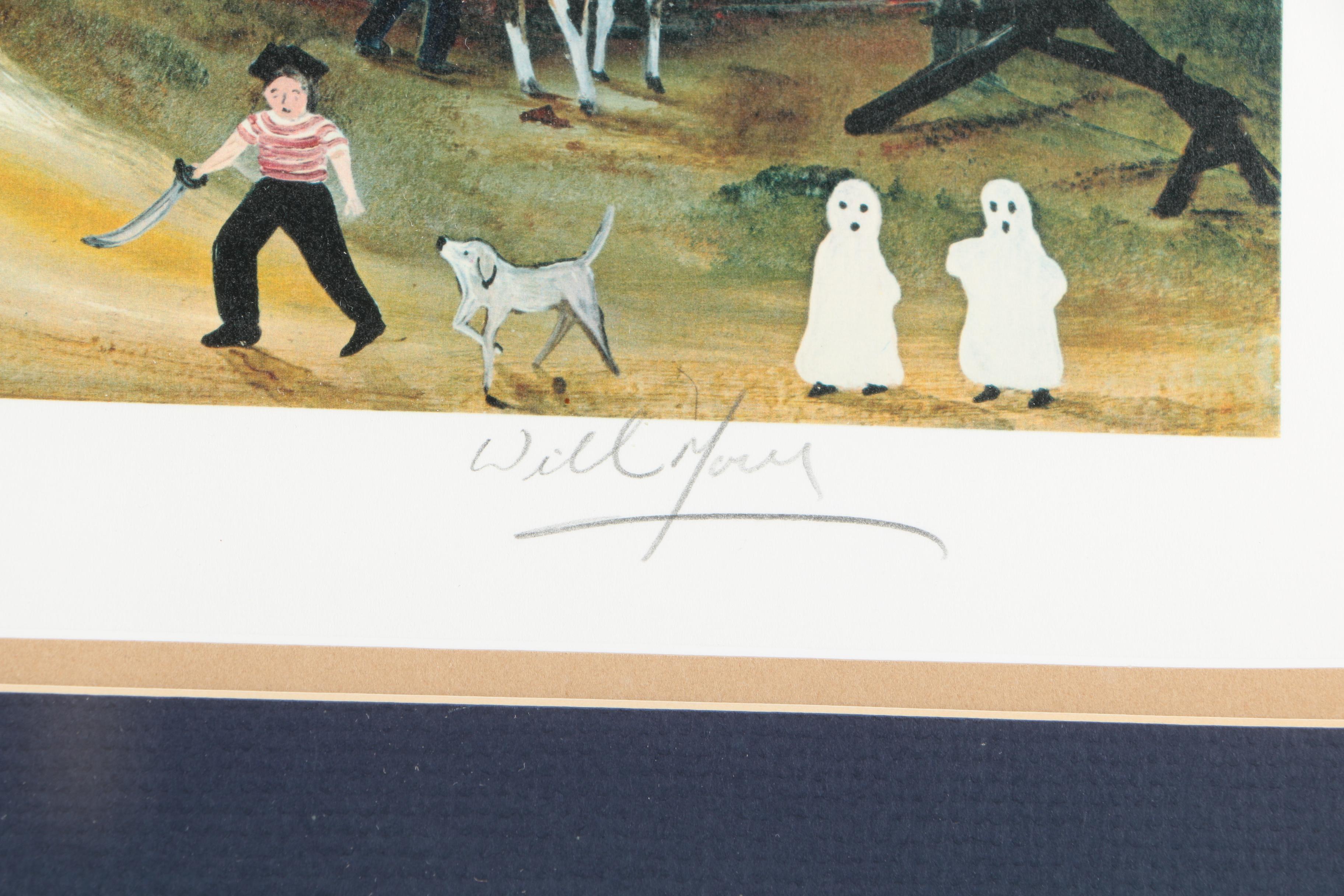 Will Moses Limited Edition Giclee "Trick Or Treat"