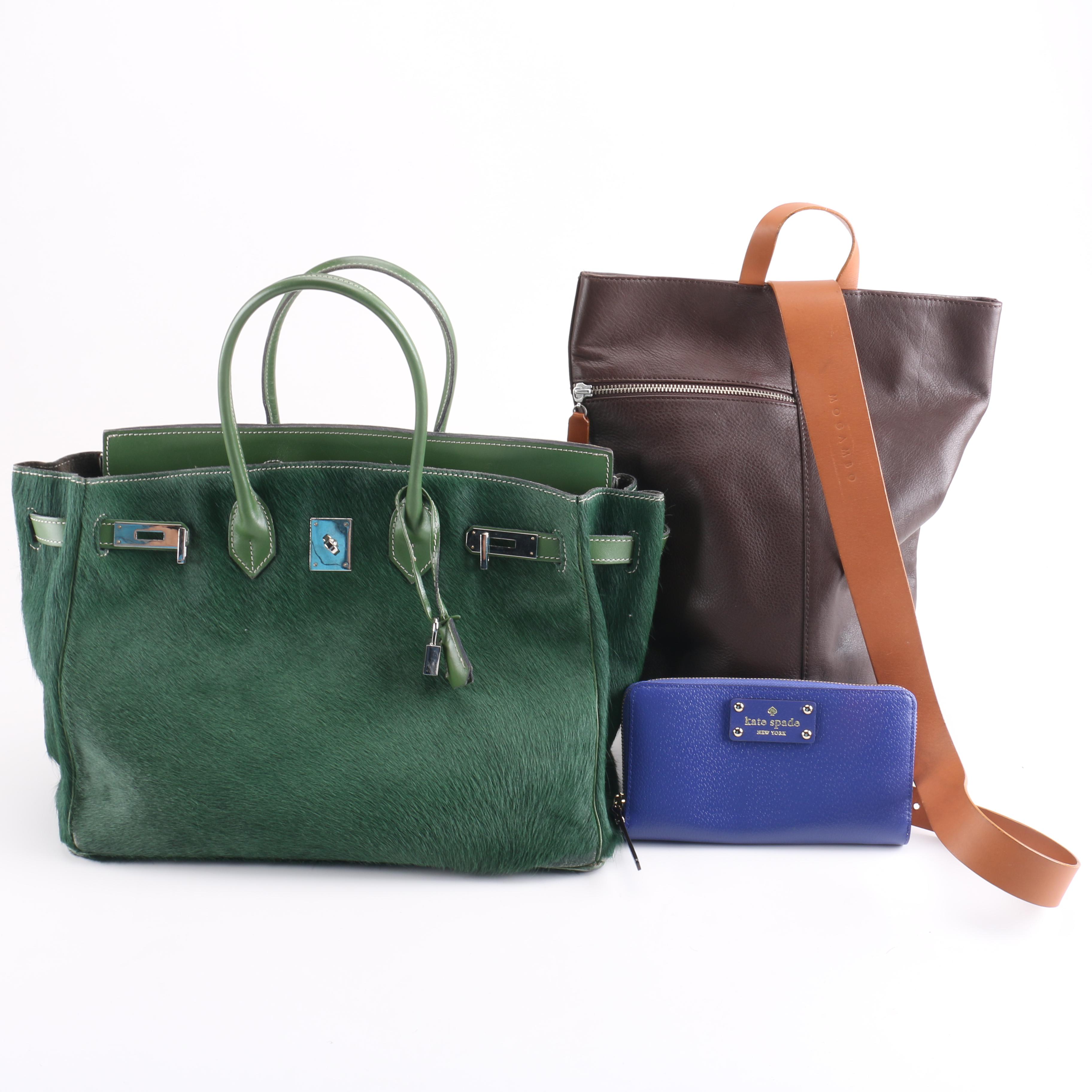Leather Bags and Wallet Including Kate Spade