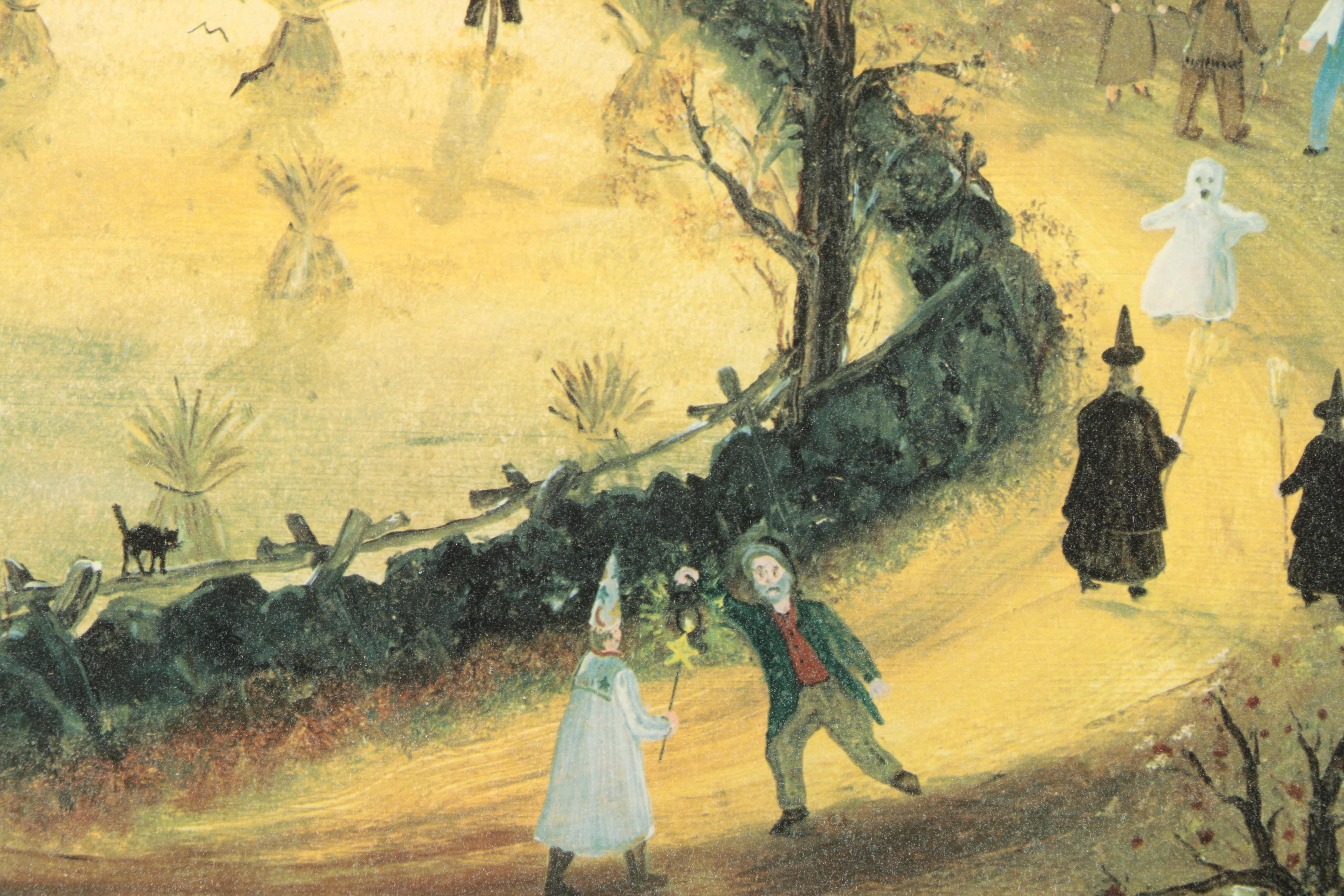 Will Moses Limited Edition Giclee on Paper "Spooks at the School"