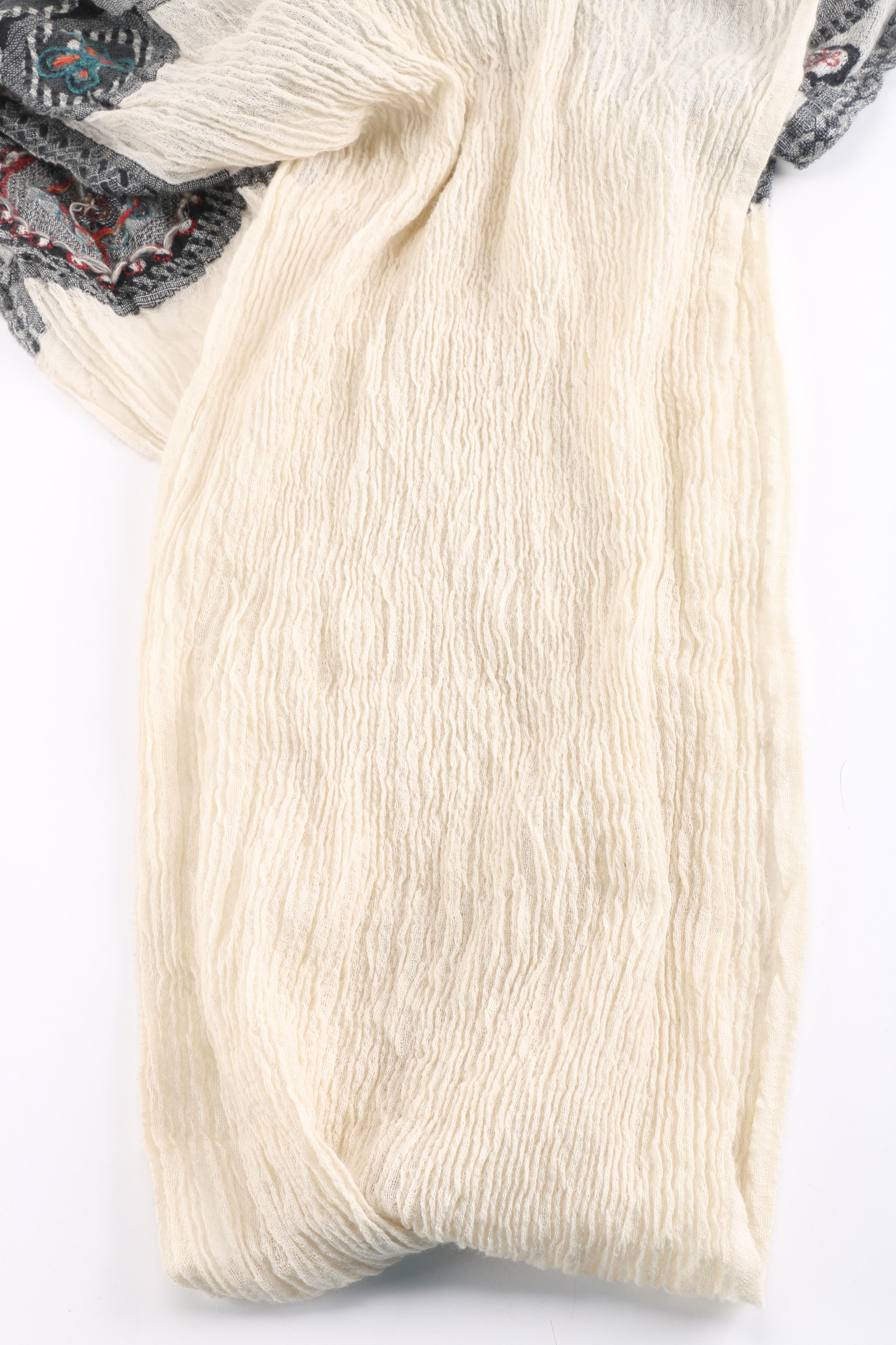 Fashion Scarves Including J Crew and Meg Cohen