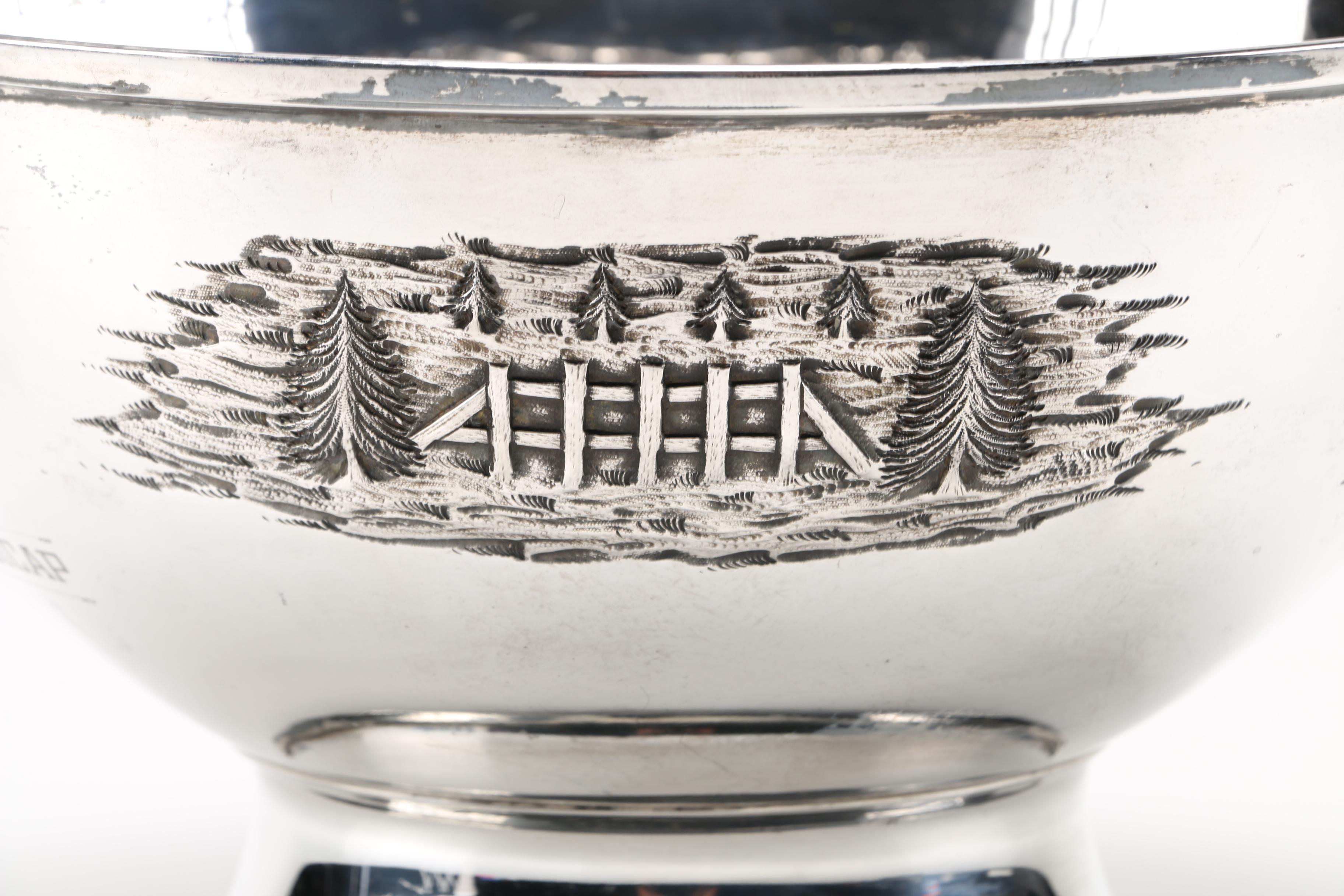 Schofield Co. Vintage Sterling Silver Trophy Dish