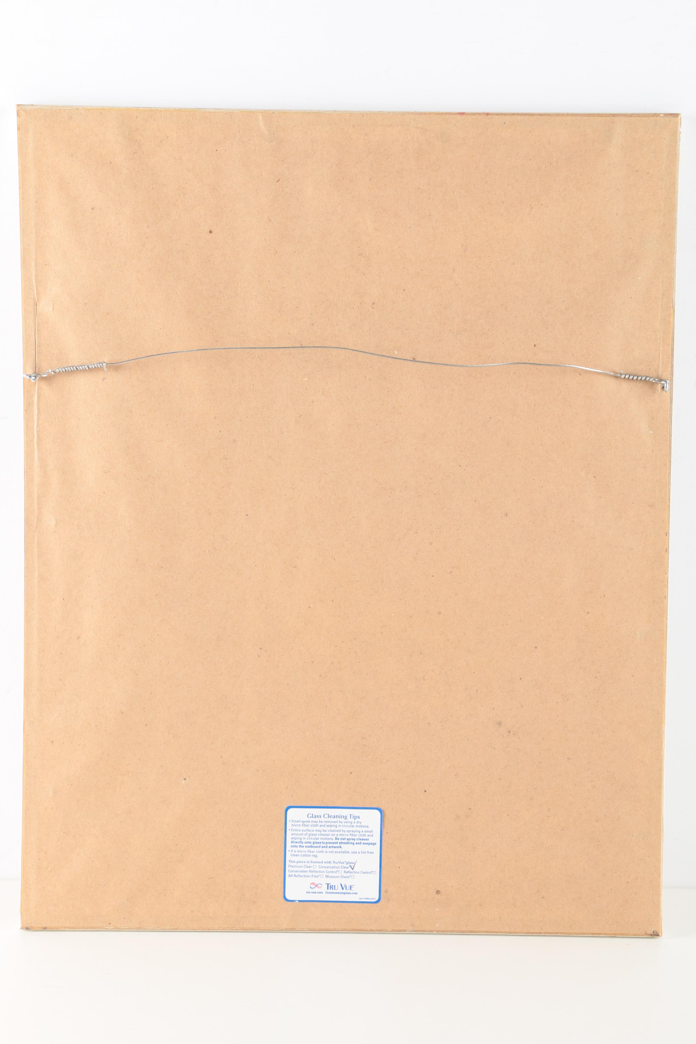 Erté Limited Edition Lithograph on Paper "Yvette"