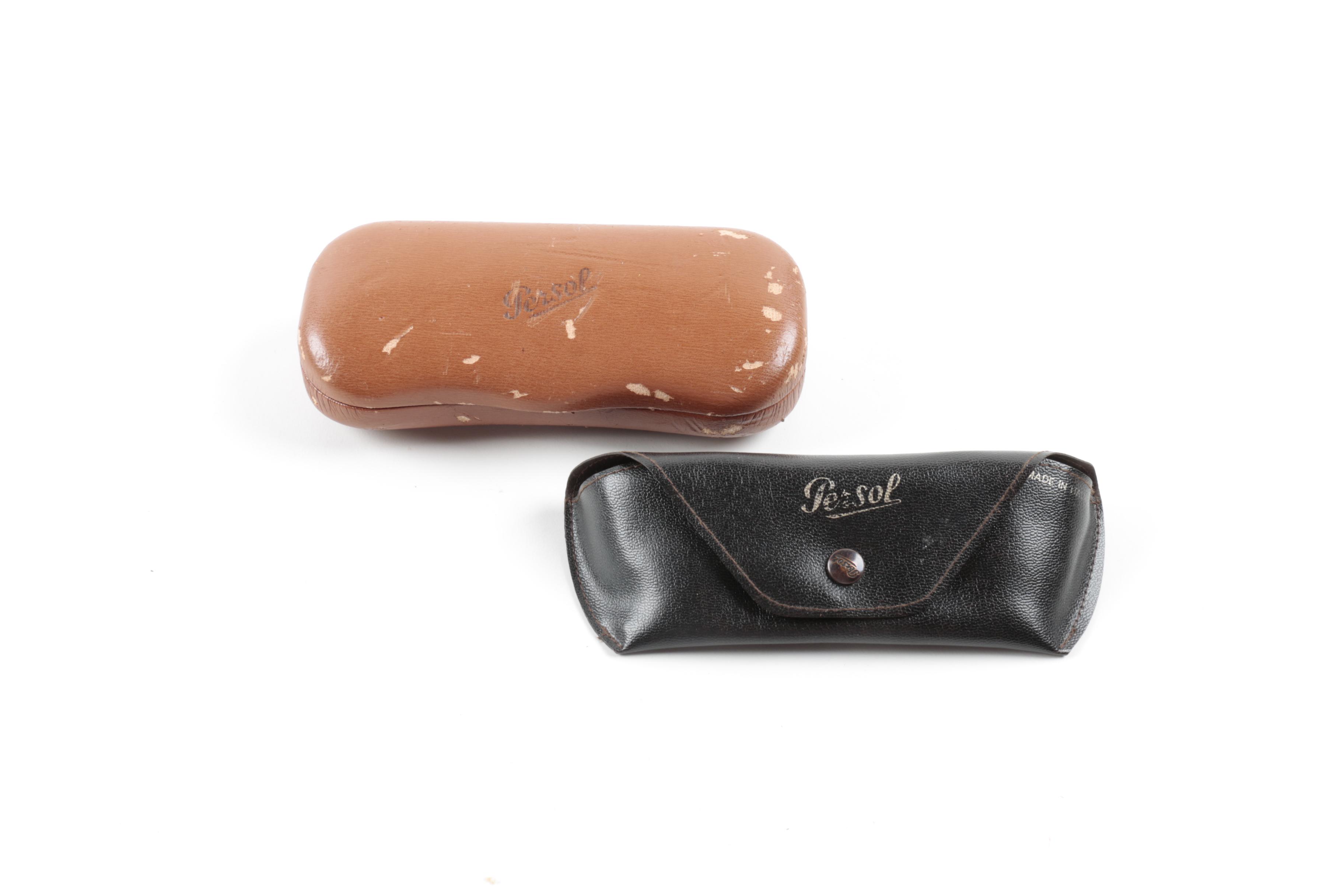 Two Pairs of Vintage Persol Sunglasses