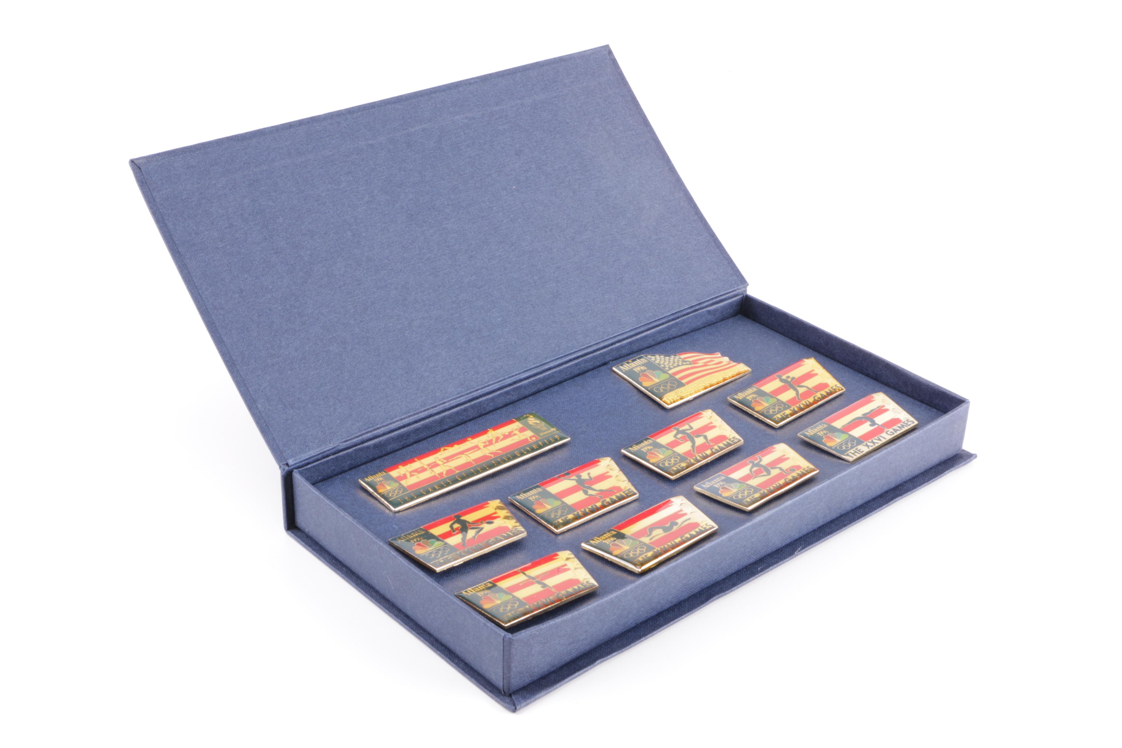 1996 Atlanta Centennial Games Olympic Pin Set