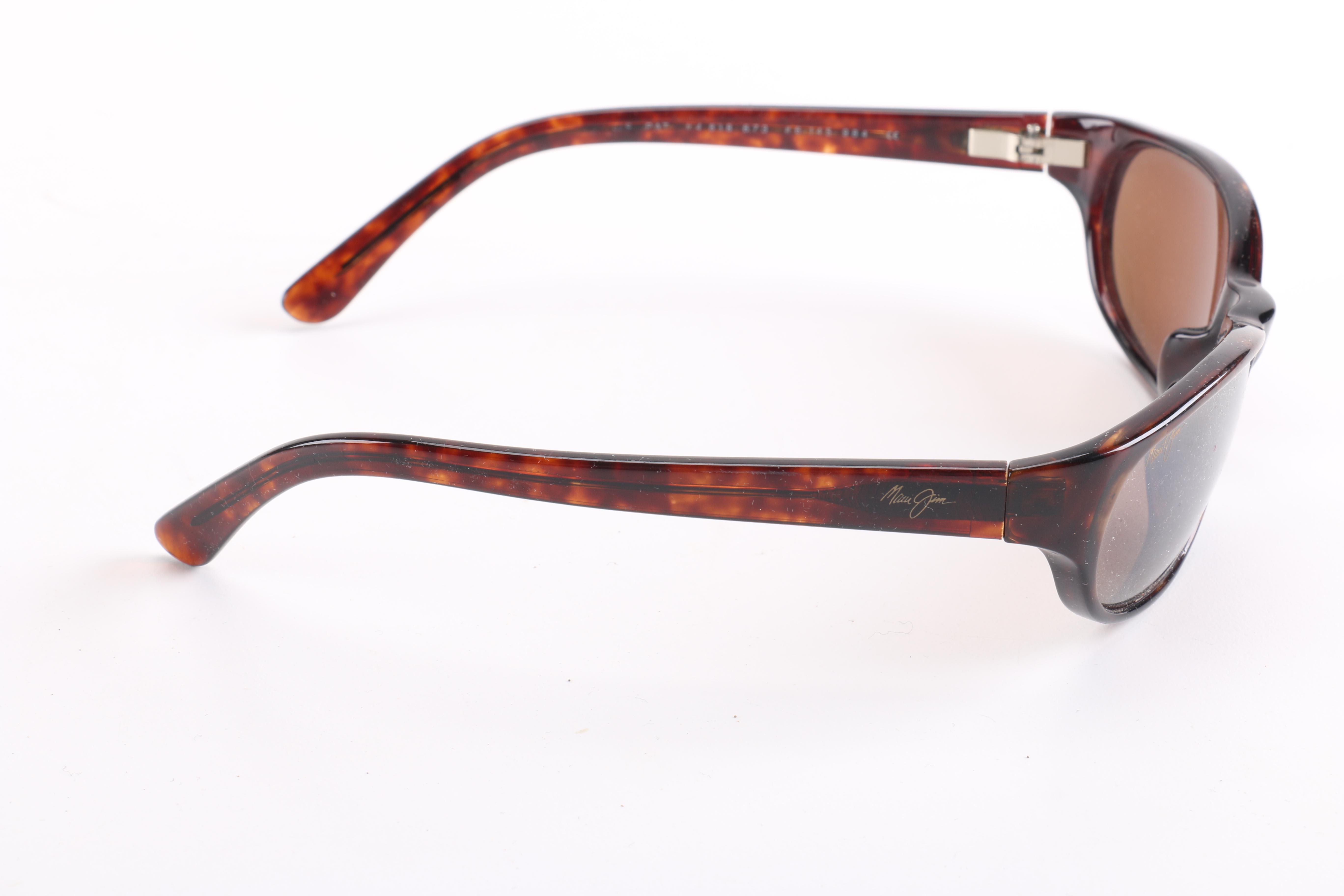 Collection of Sunglasses Including Maui Jim and Optical Affairs