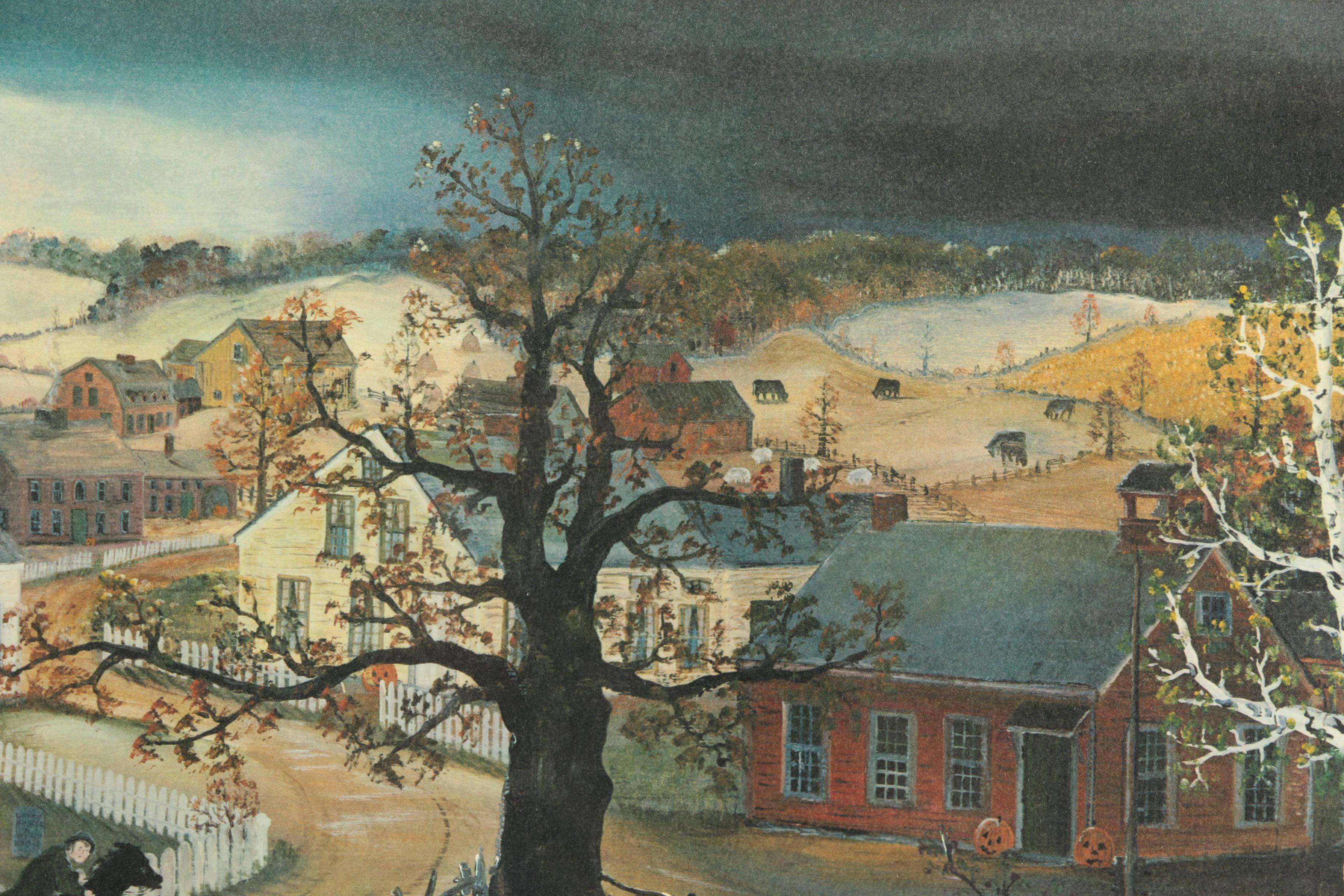 Will Moses Limited Edition Giclee on Paper "Sleepy Hollow"