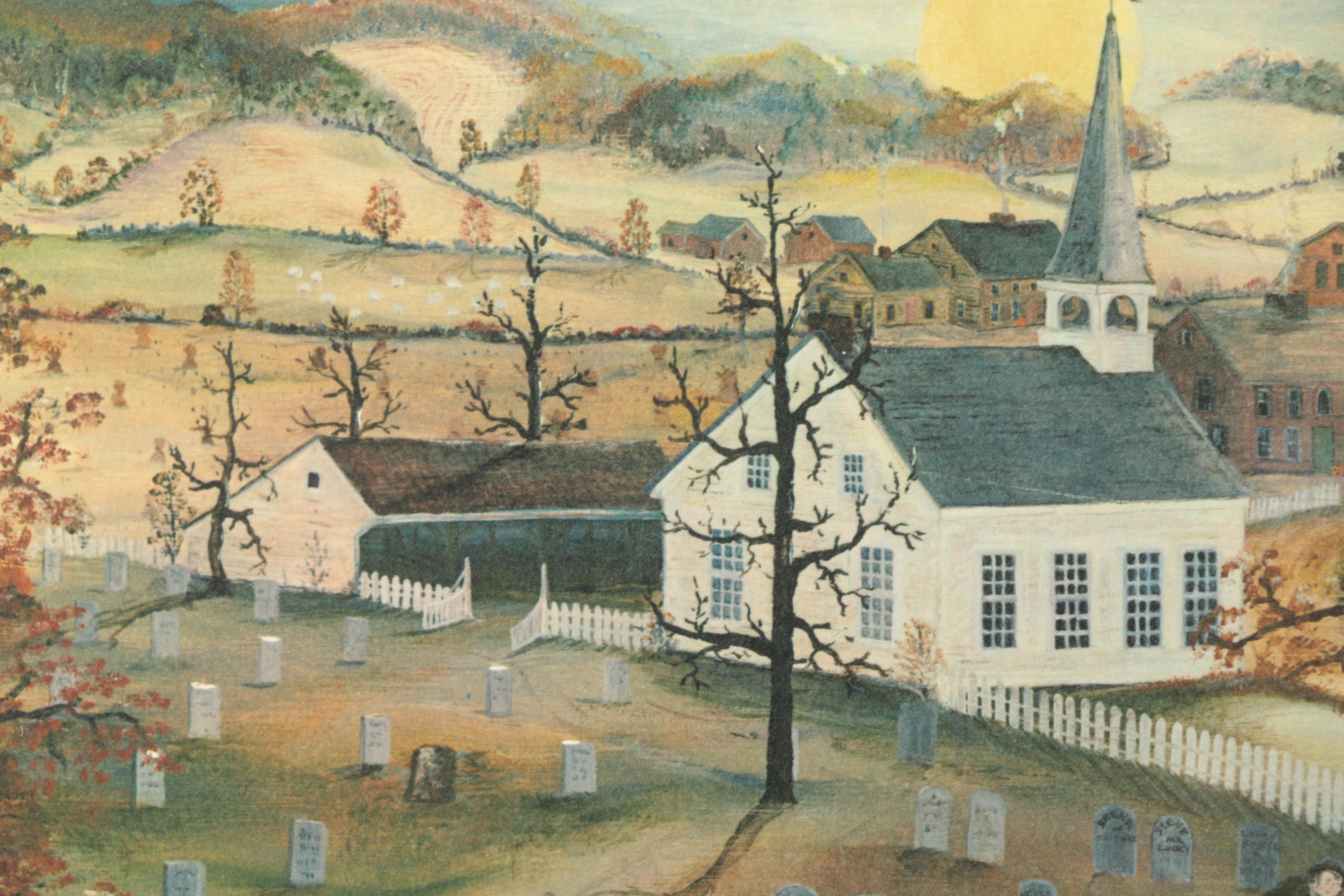 Will Moses Limited Edition Giclee on Paper "Sleepy Hollow"