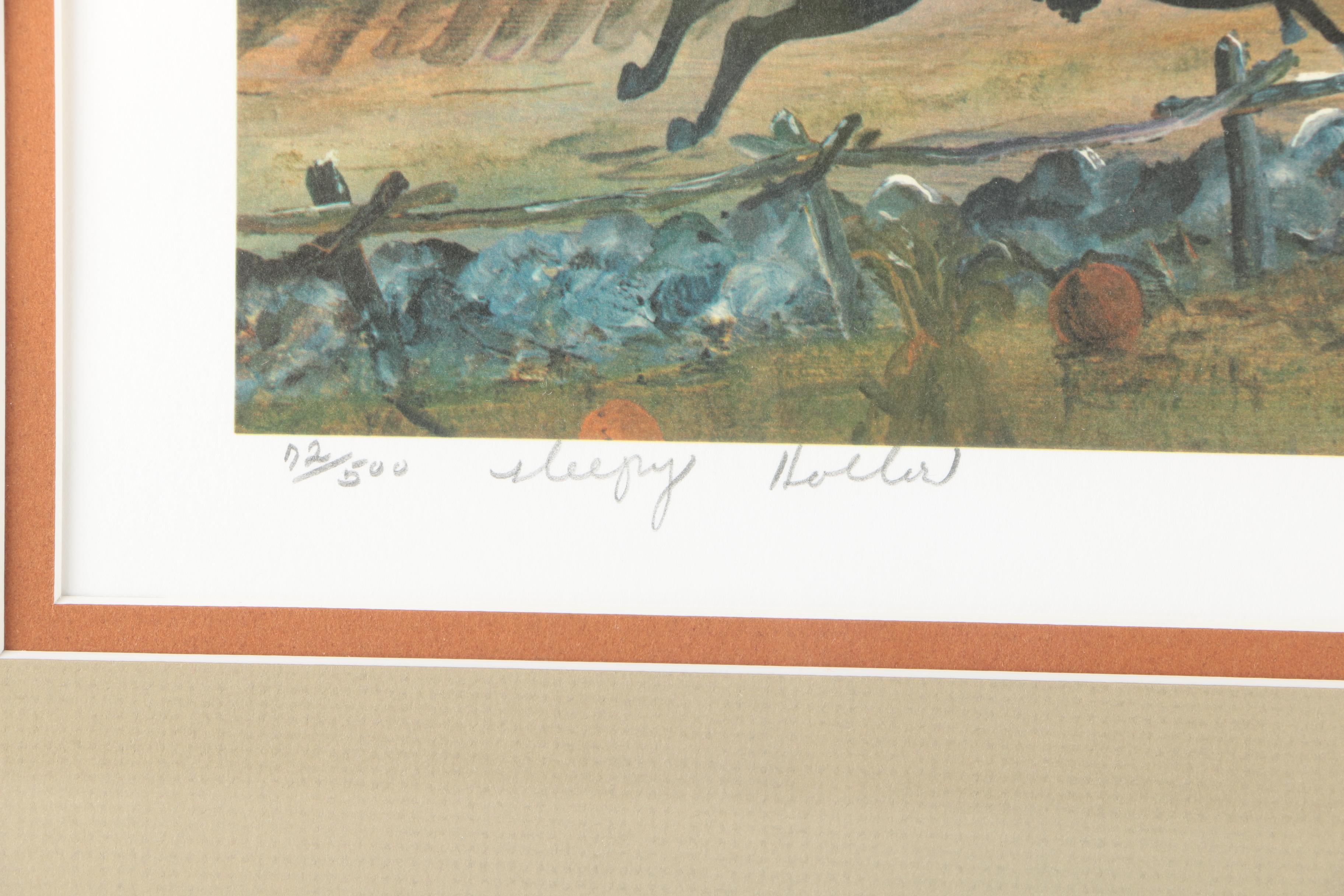 Will Moses Limited Edition Giclee on Paper "Sleepy Hollow"