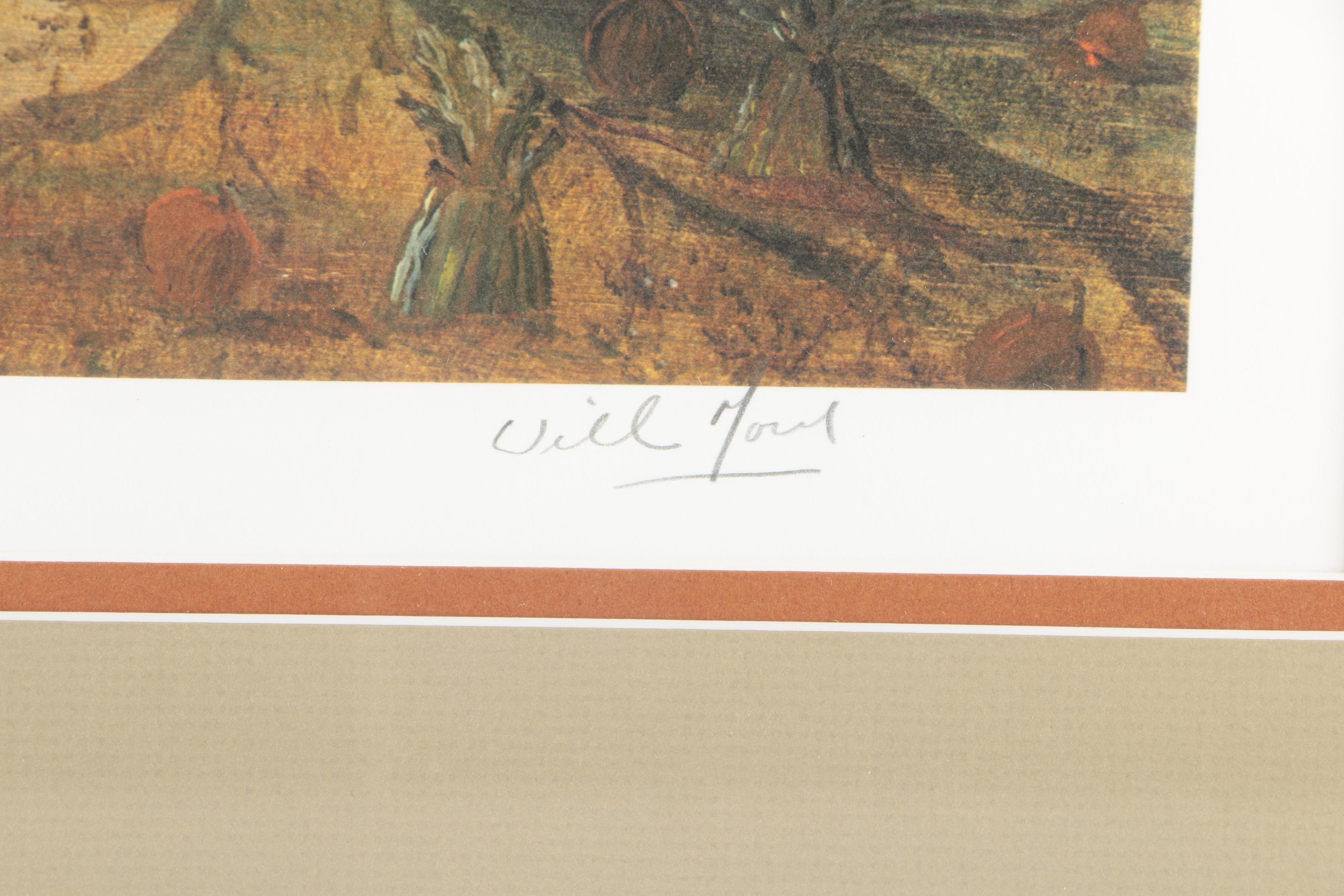 Will Moses Limited Edition Giclee on Paper "Sleepy Hollow"