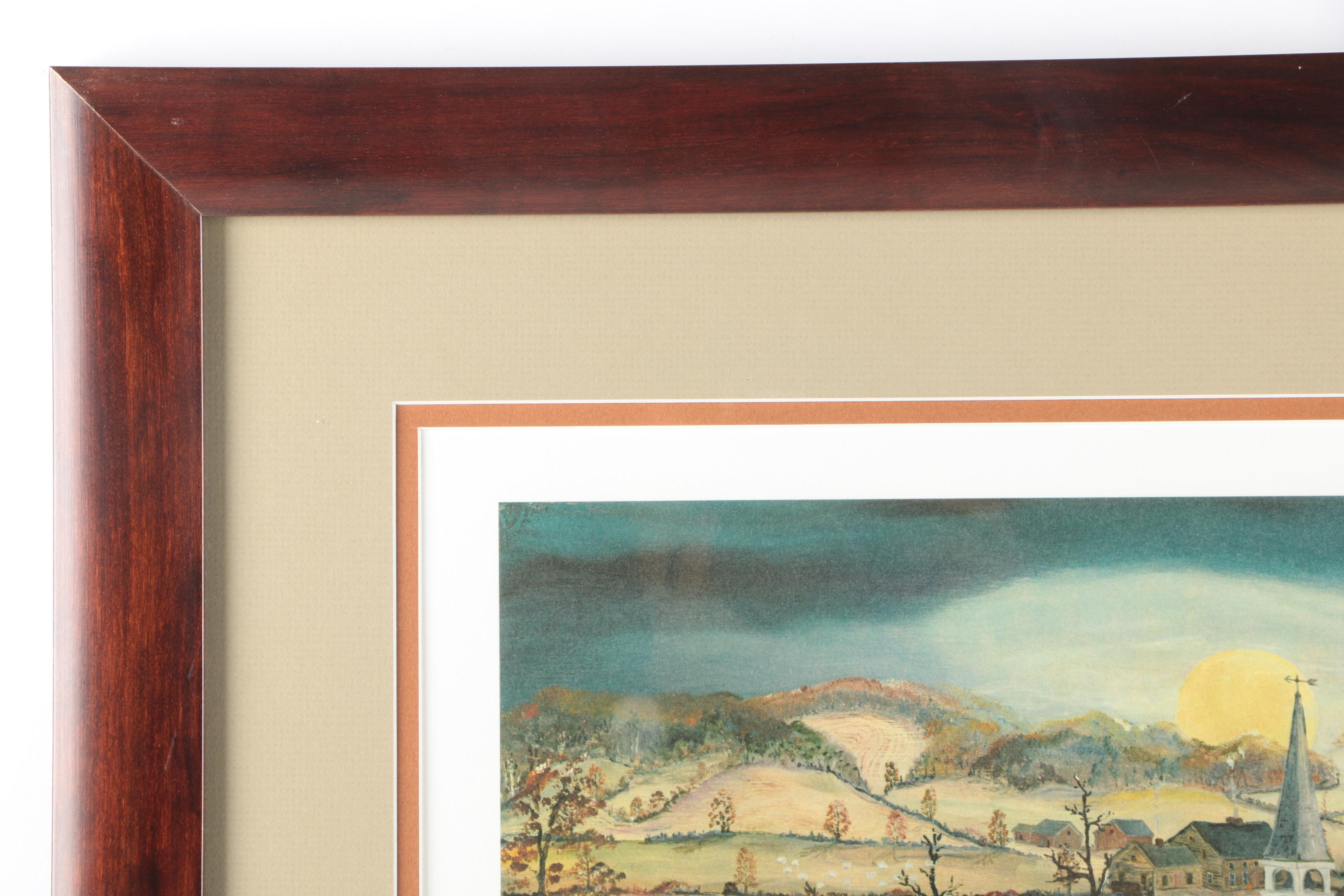 Will Moses Limited Edition Giclee on Paper "Sleepy Hollow"