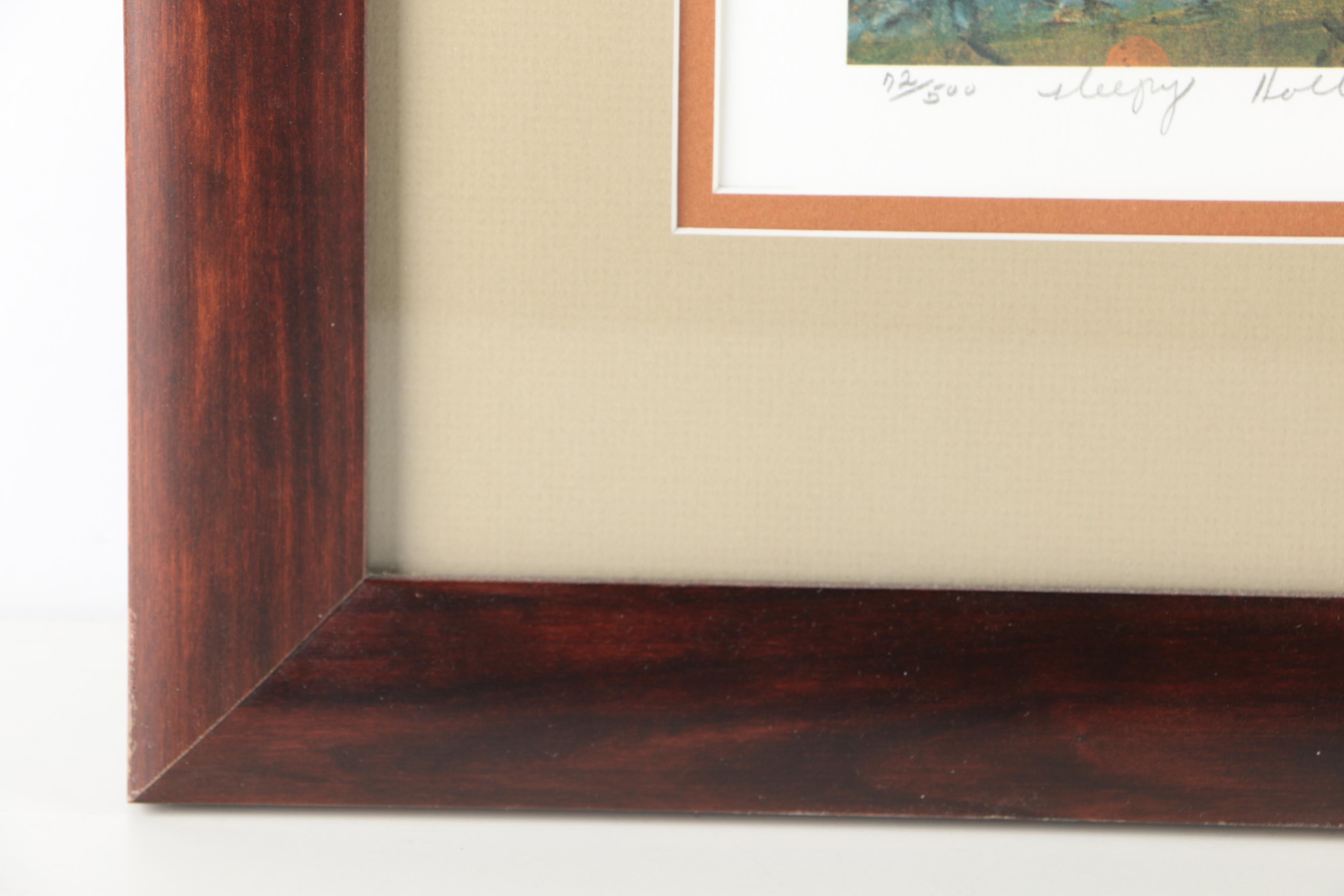 Will Moses Limited Edition Giclee on Paper "Sleepy Hollow"